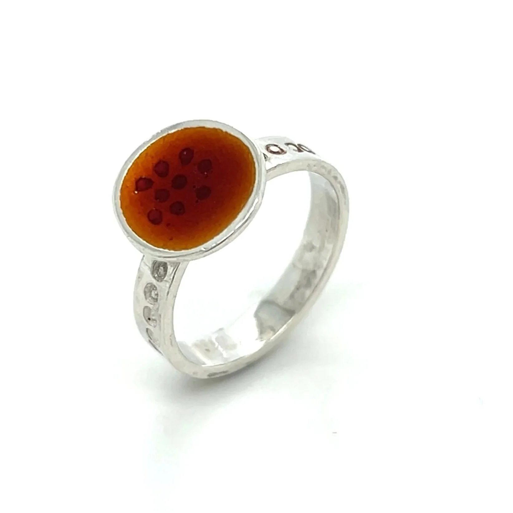 Caroline Finlay Burnt Orange Ring
