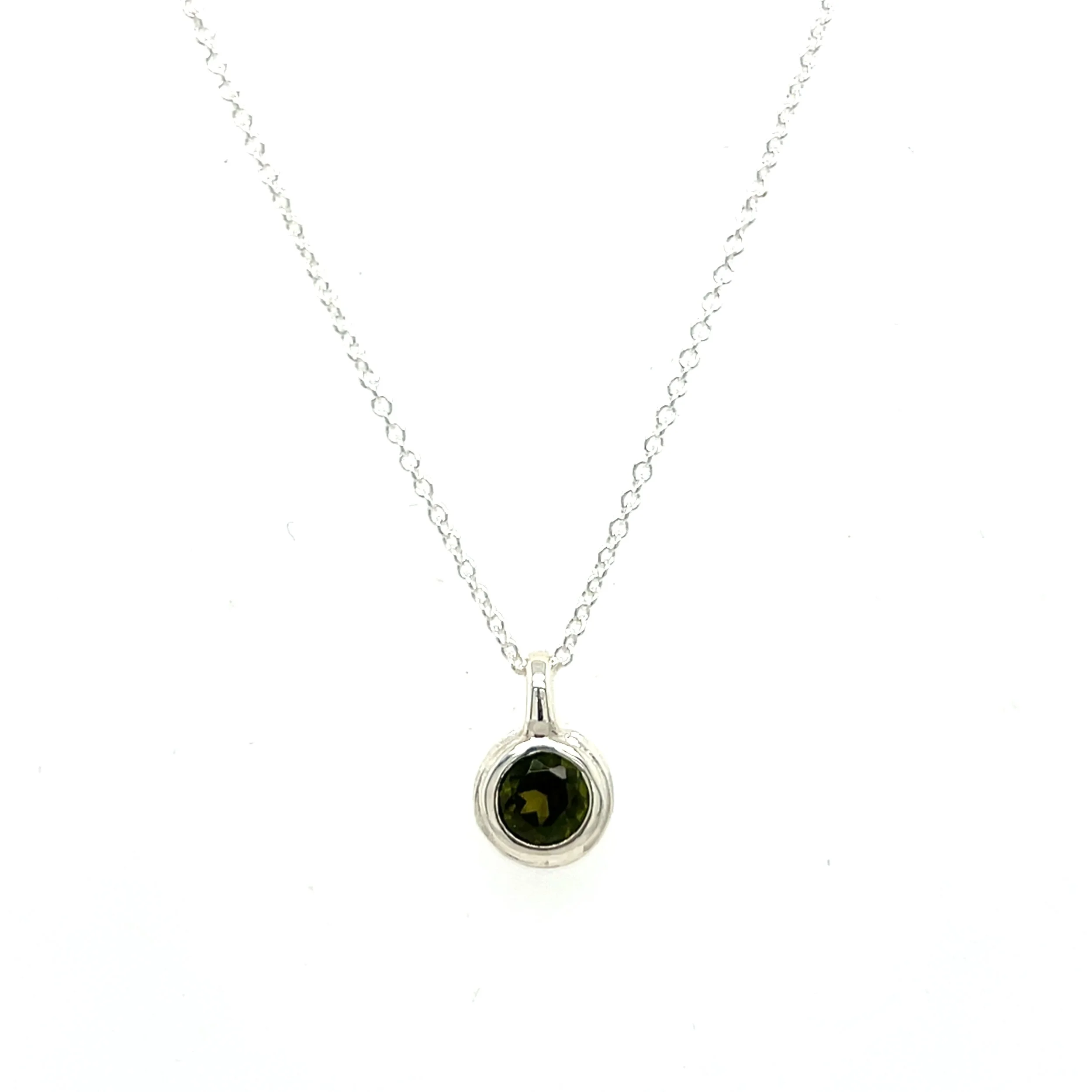 Silver Stone Pendant