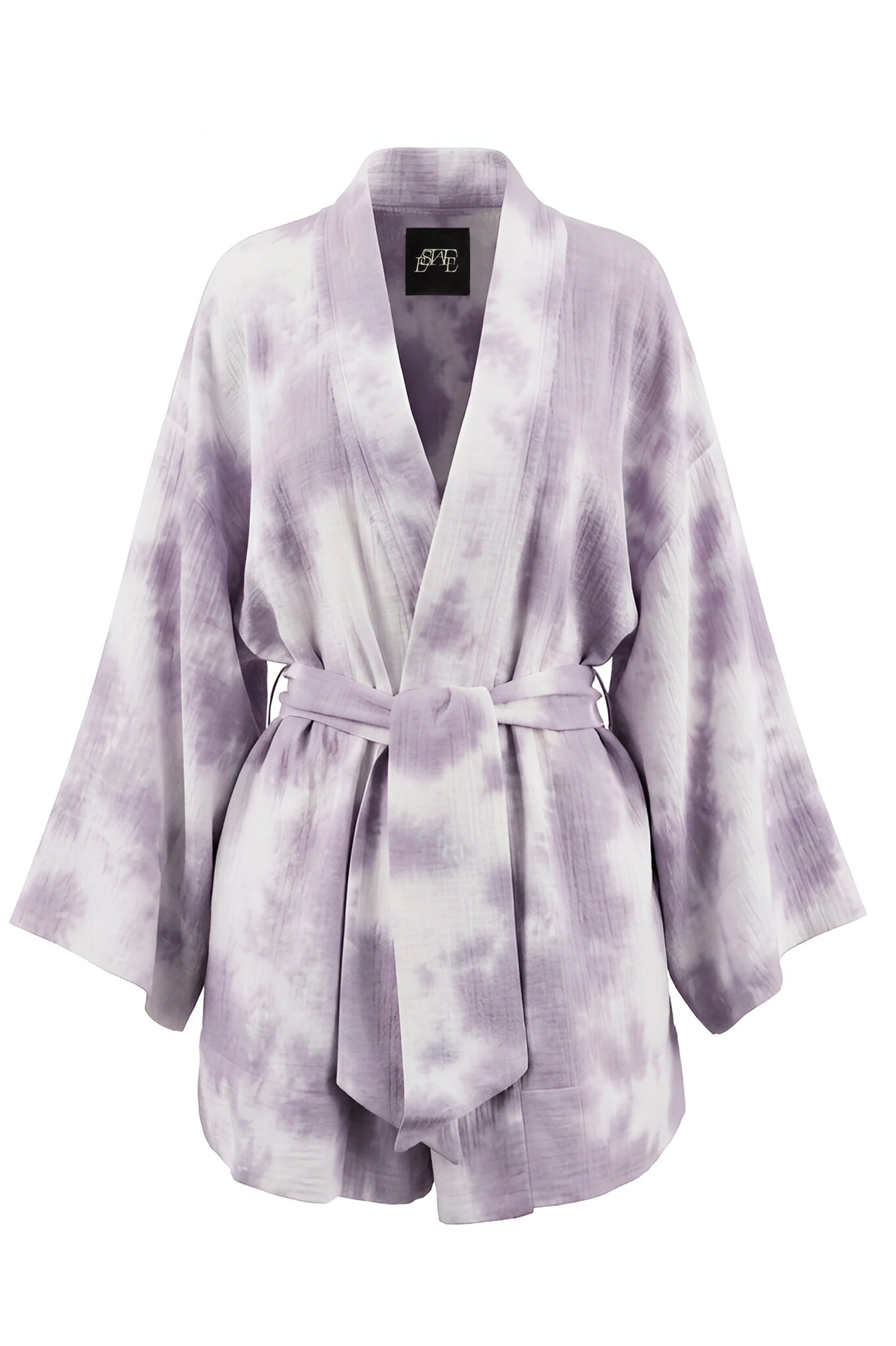 KIMONO  TIE AND DYE VIOLET