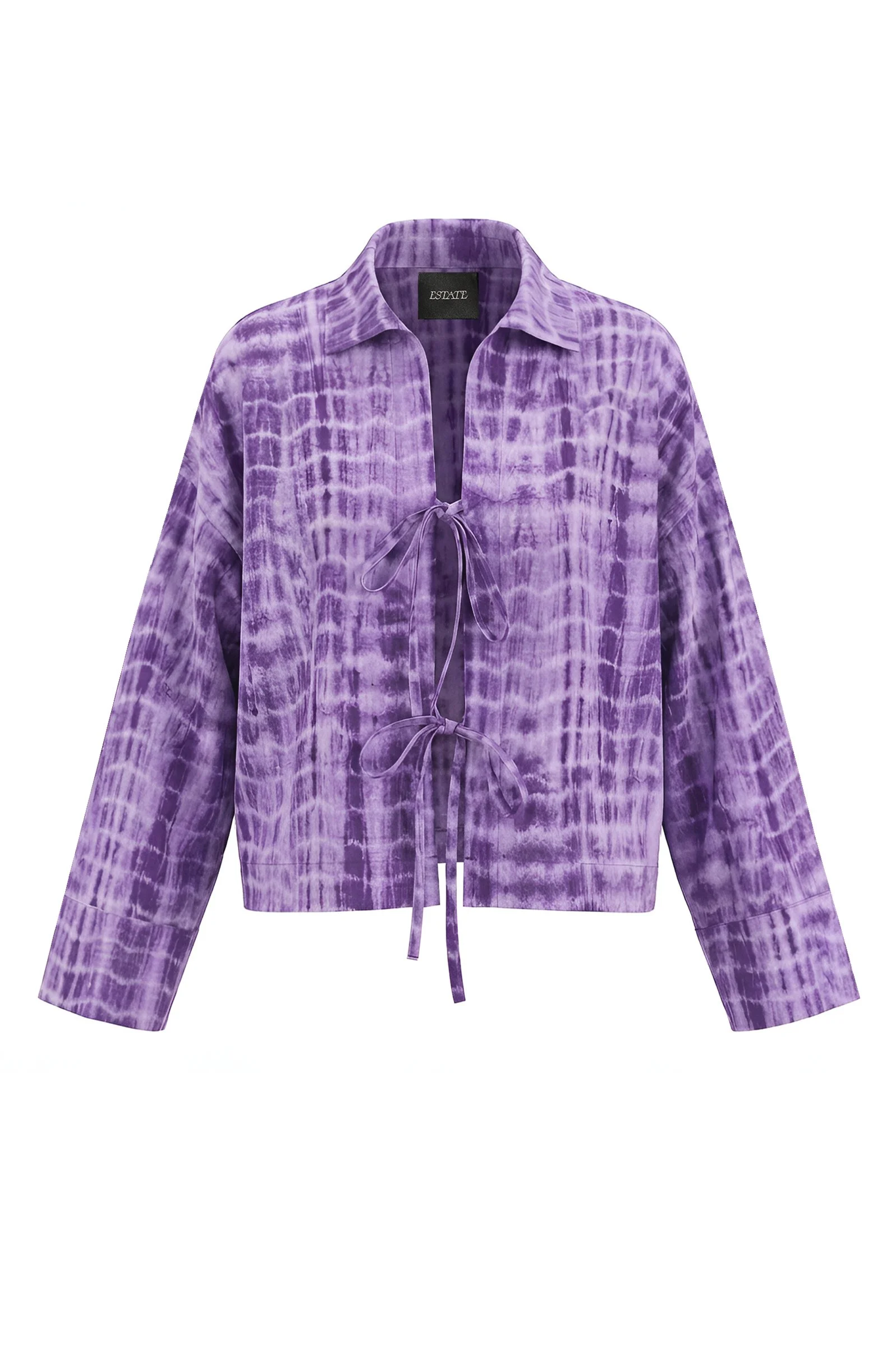 TOP MARIANTONIA TIE AND DYE VIOLET