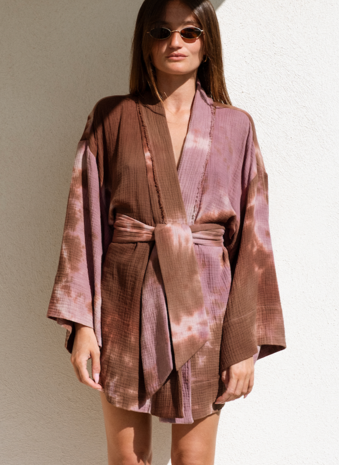 KIMONO   TERRACOTTA