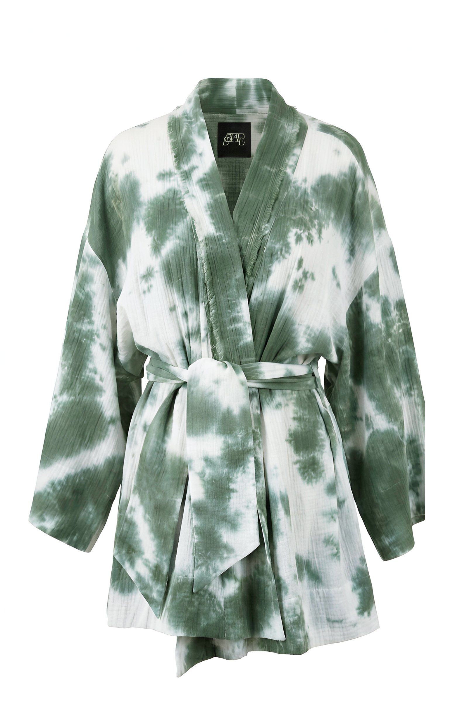 KIMONO TIE AND DYE VERT