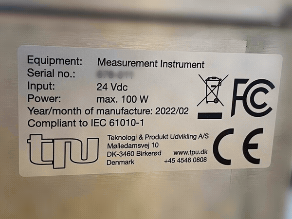 A medical data acguisition system designed and manufactured at TPU. CE marked. 61010 compliant.