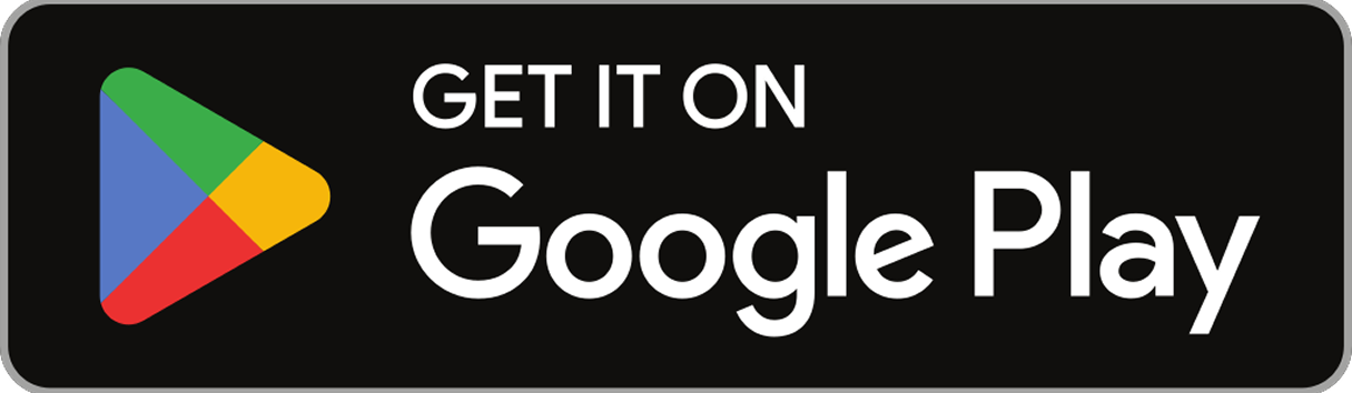 Google Play logo with text encouraging users to get the app on Google Play.