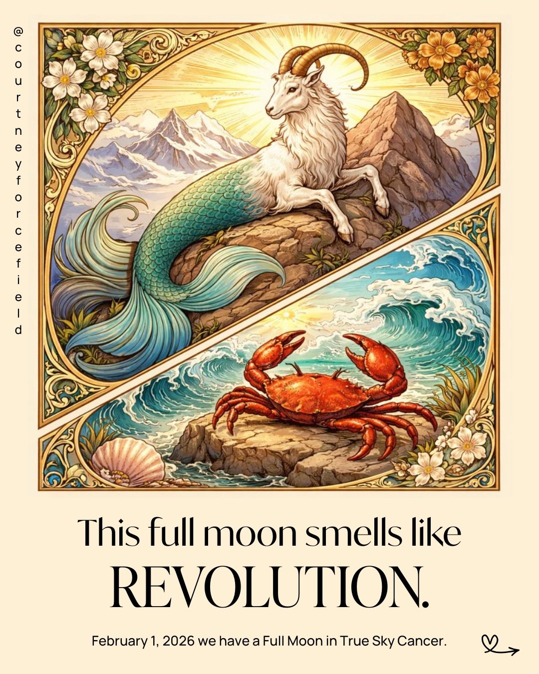 Bringing my full moon letter to IG 🪐💗🌜

There&rsquo;s more on Substack and if you&rsquo;re subscribed to my list there you&rsquo;ll get my moon letters on every new and full moon to your inbox ✨

🌝🌖🌗🌘🌚🌒🌓🌔🌝

And on Sunday at noon pst / 8 p