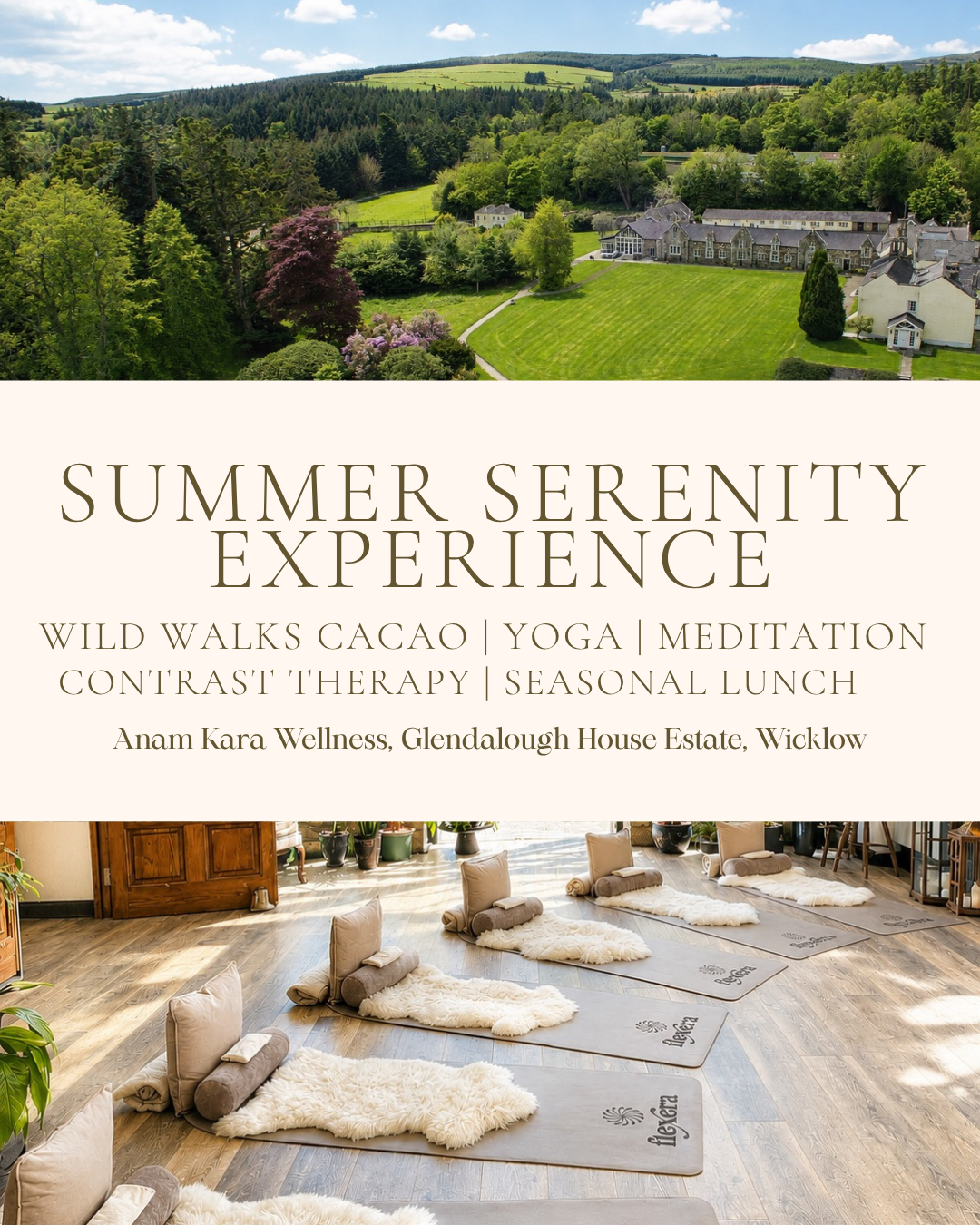 The Summer Serenity Experience | Saturday 4th July