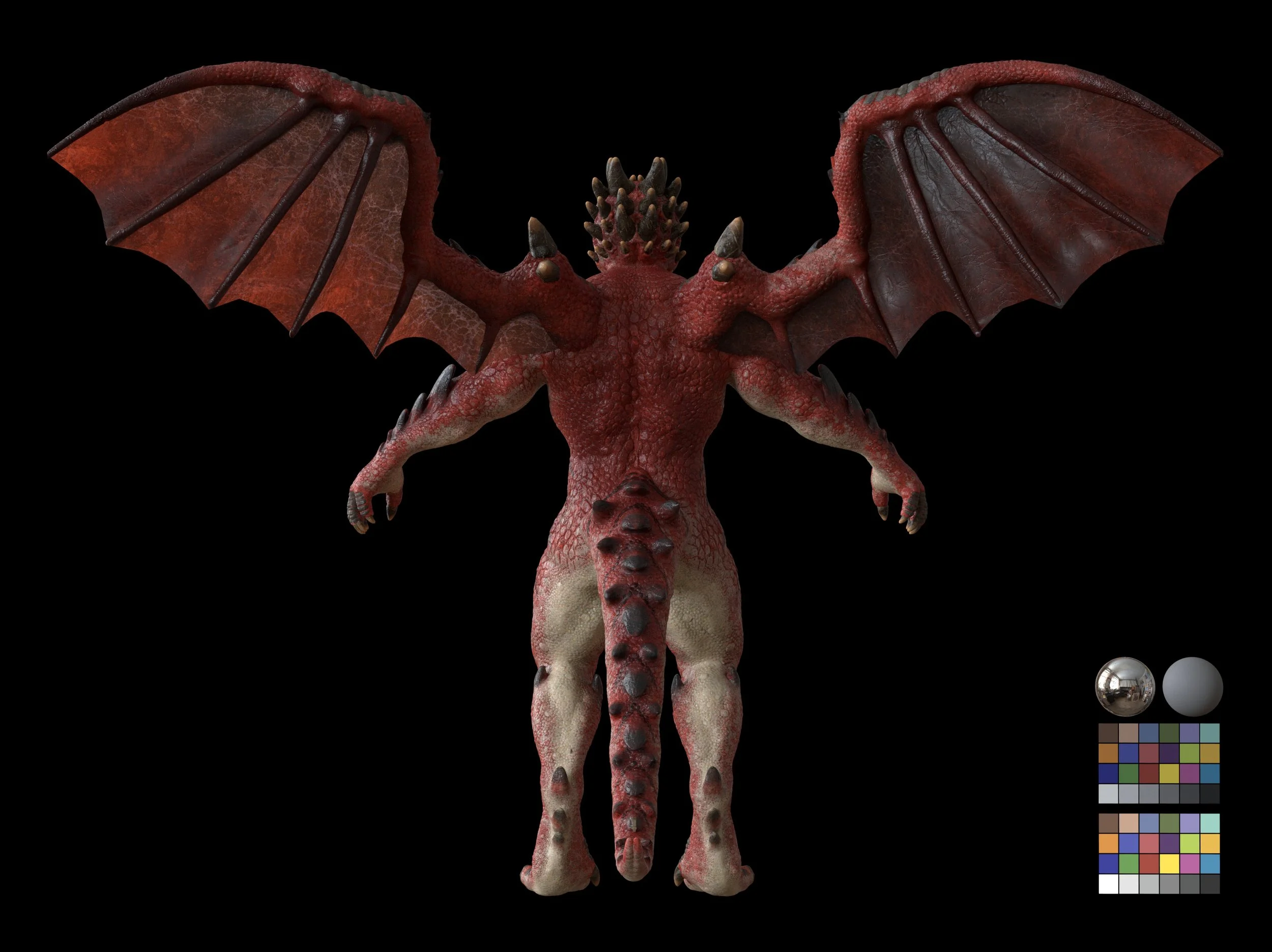 Stylized dragon for Cinematic ''BeastBoxers'' - ZBrush, Maya, Mari, Arnold