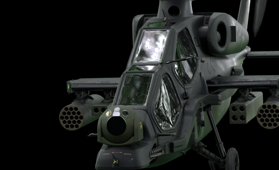 T-129 ATAK raw render