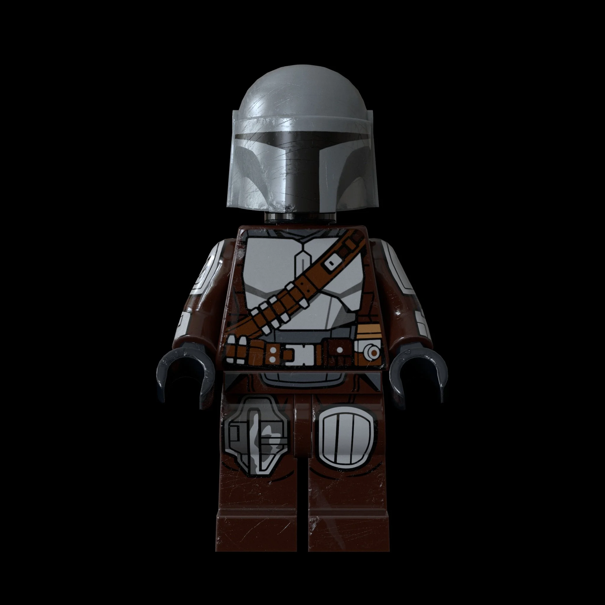 LEGO x Mandalorian Mando LookDev