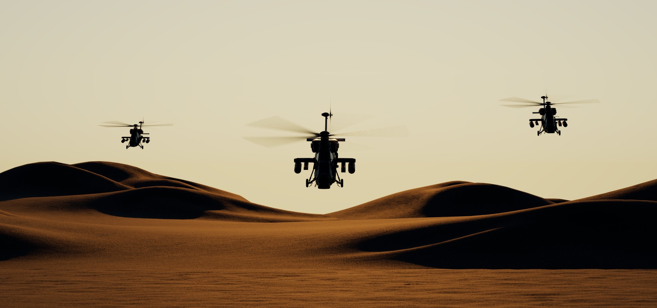 T-129 ATAK desert concept WIP