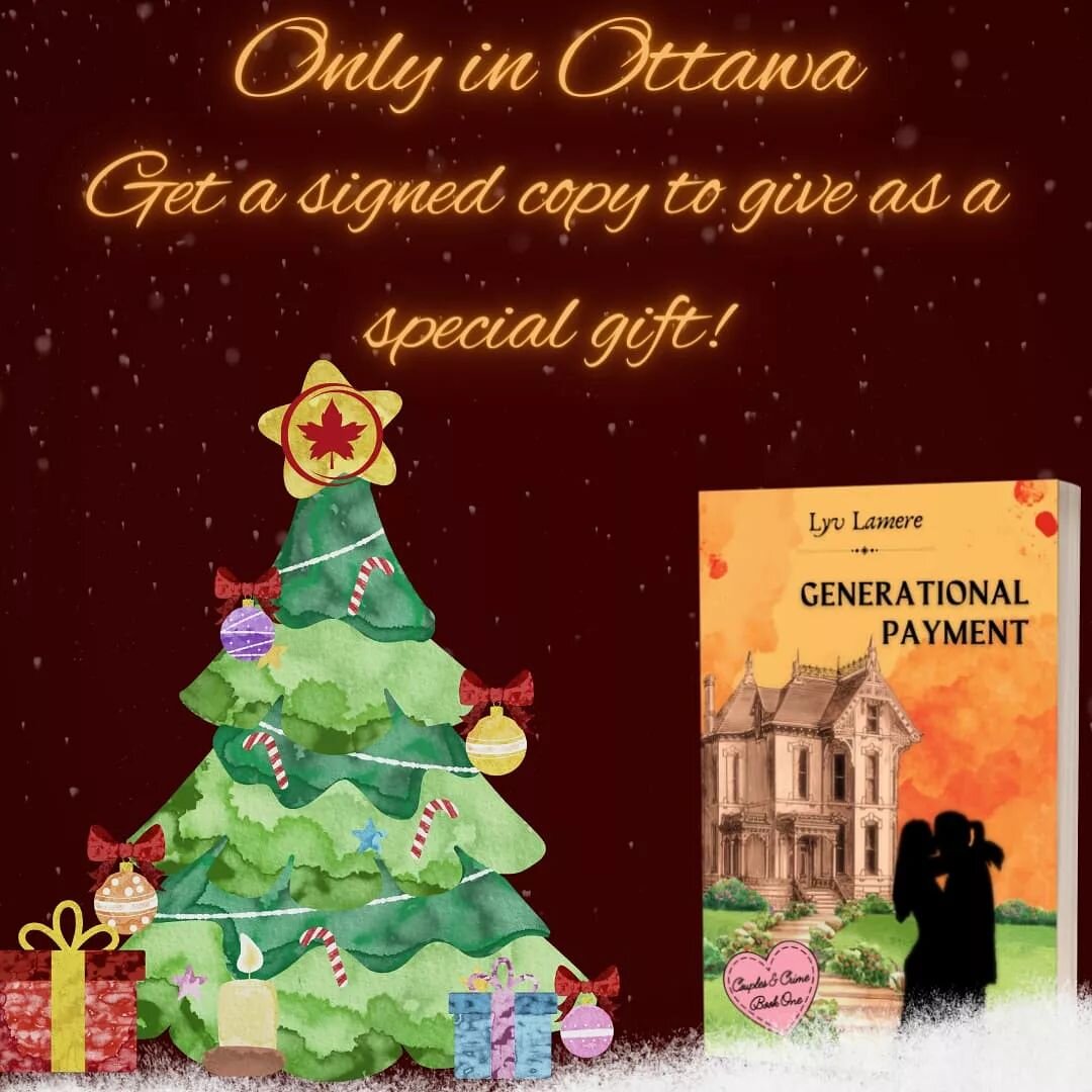 Good news for all you Canadian book lovers, or those of you looking for a special gift for the book lover in your life! 📚😍🍁
If you're in or near Ottawa, visit @booksonbeechwood - they have some signed copies of Generational Payment available now ?