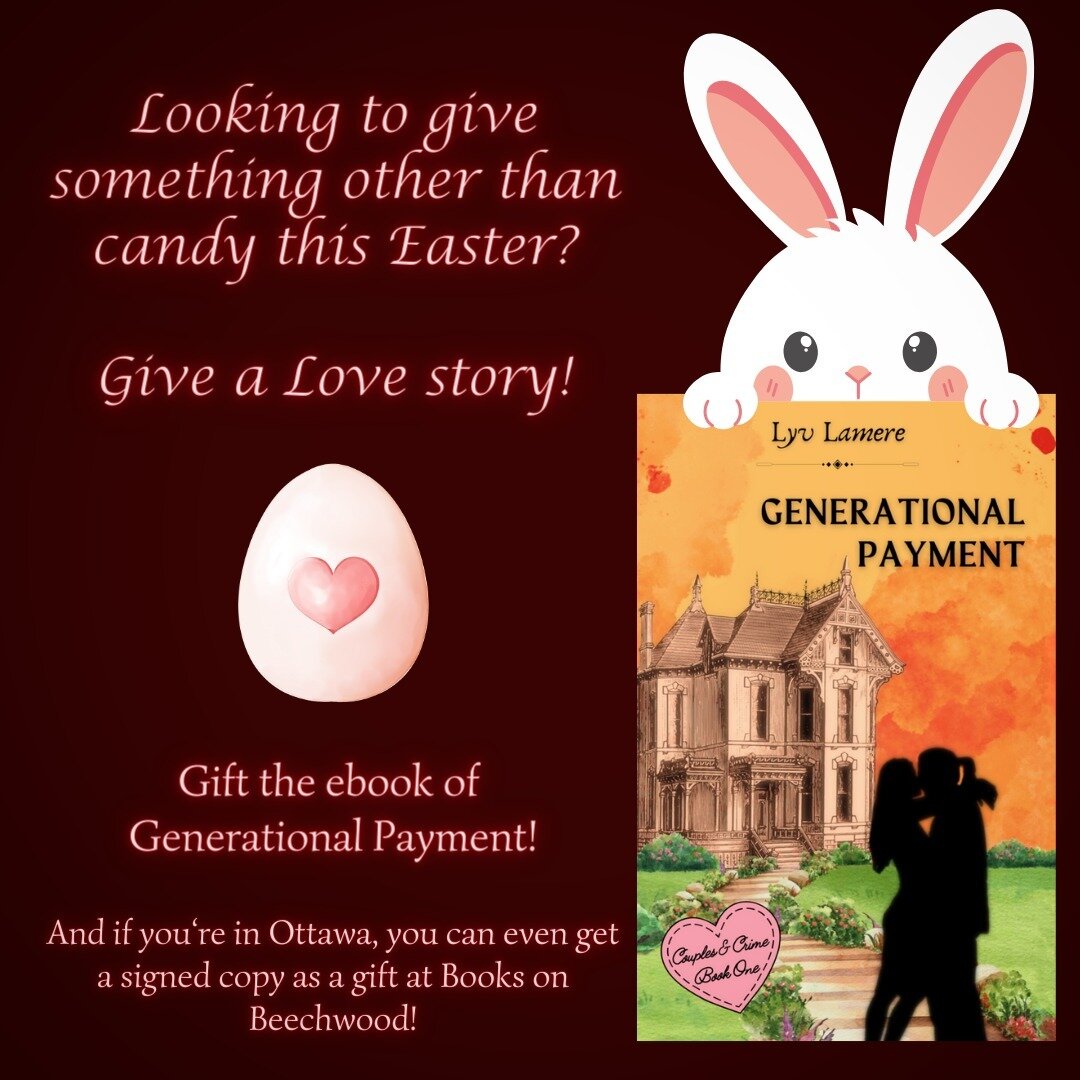 Easter is close - and if you're thinking about giving the grown-ups something else for Easter this year, why not give them a love story?💐🐰💝
Generational Payment will warm their hearts, while temperatures still keep most of us shivering 😉🔥❤️🥶

G