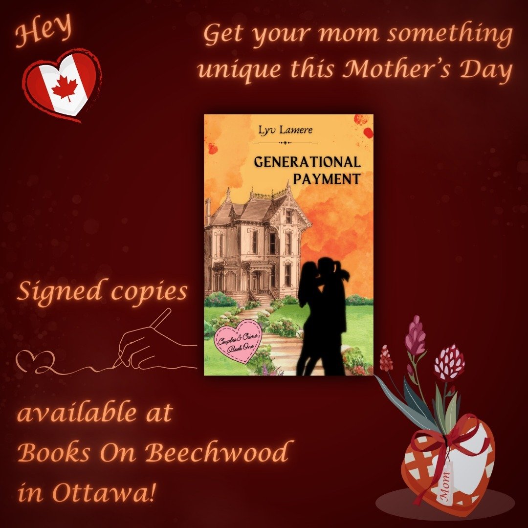 Mother's Day is almost here! ❤️🎉💐
Still looking for the perfect gift?
Though there's probably no mom out there who doesn't love flowers or chocolate, why not give yours something more unique this Mother's Day? 😉

There are only a few signed copies