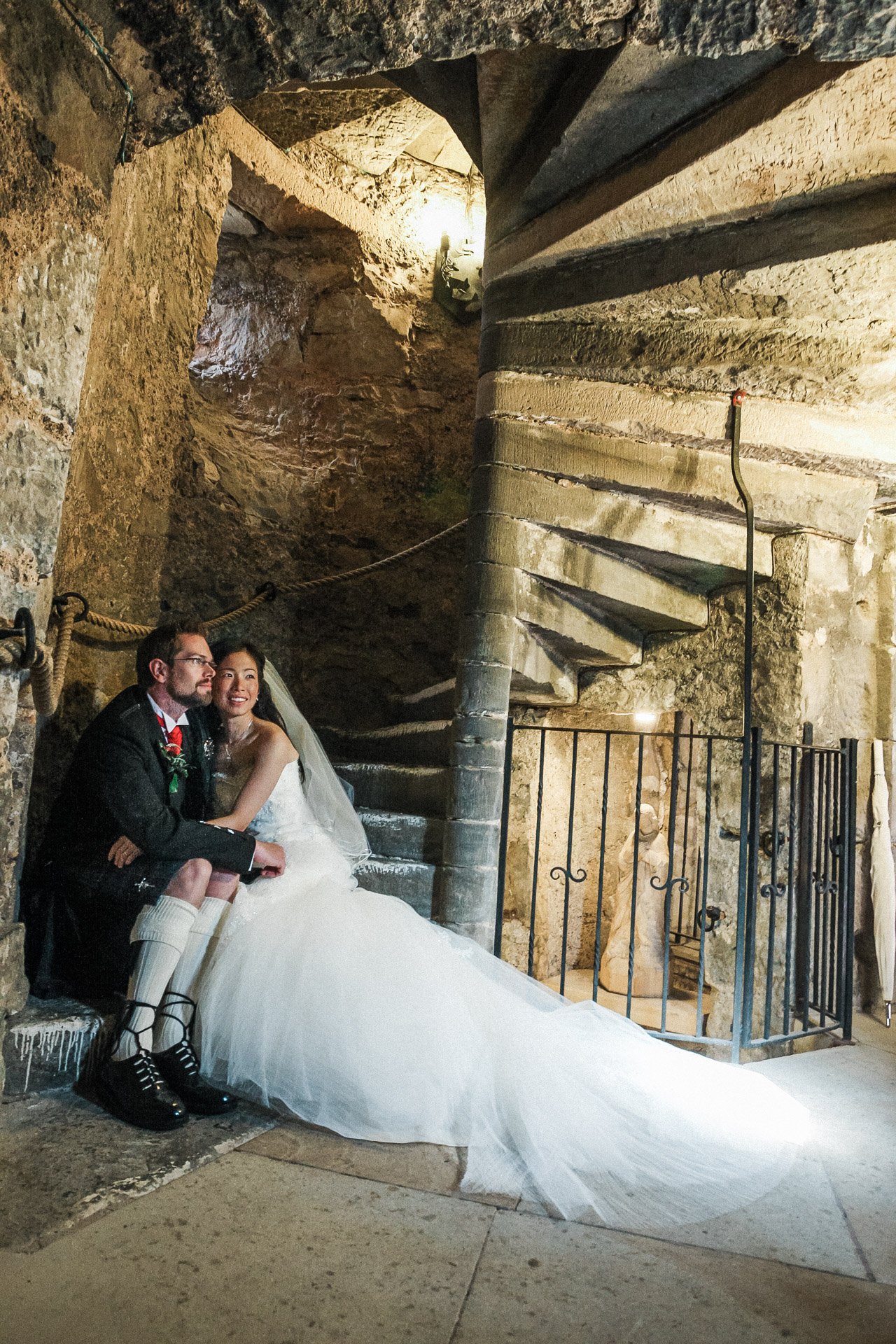 Neal & Marie - Dundas Castle, Scotland