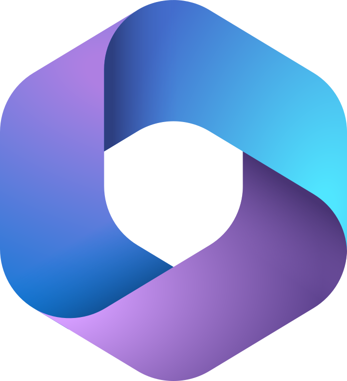 Abstract digital artwork with gradient shades of blue and purple forming flowing, curved shapes.