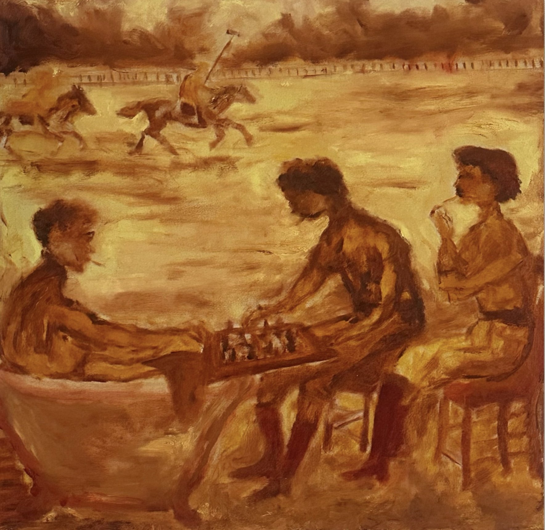 Sumer Game 
60x60 cm