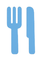 Ikon för butiker och restauranger