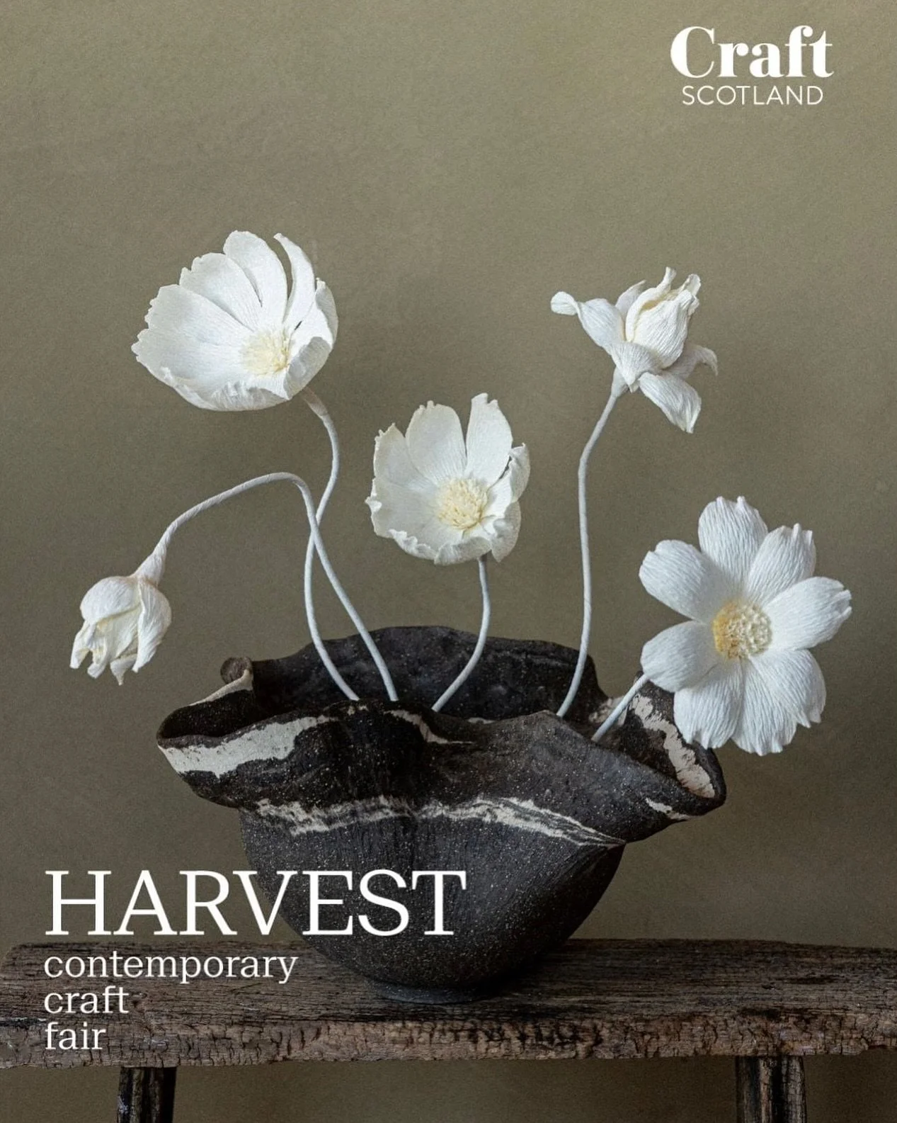 Not long to go until HARVEST: Contemporary Craft Fair! ✨
Come and explore an incredible showcase of inspiring work from 80 Scotland-based makers.

Alongside the fair, you&rsquo;ll have the chance to join a range of hands-on workshops. If you love the