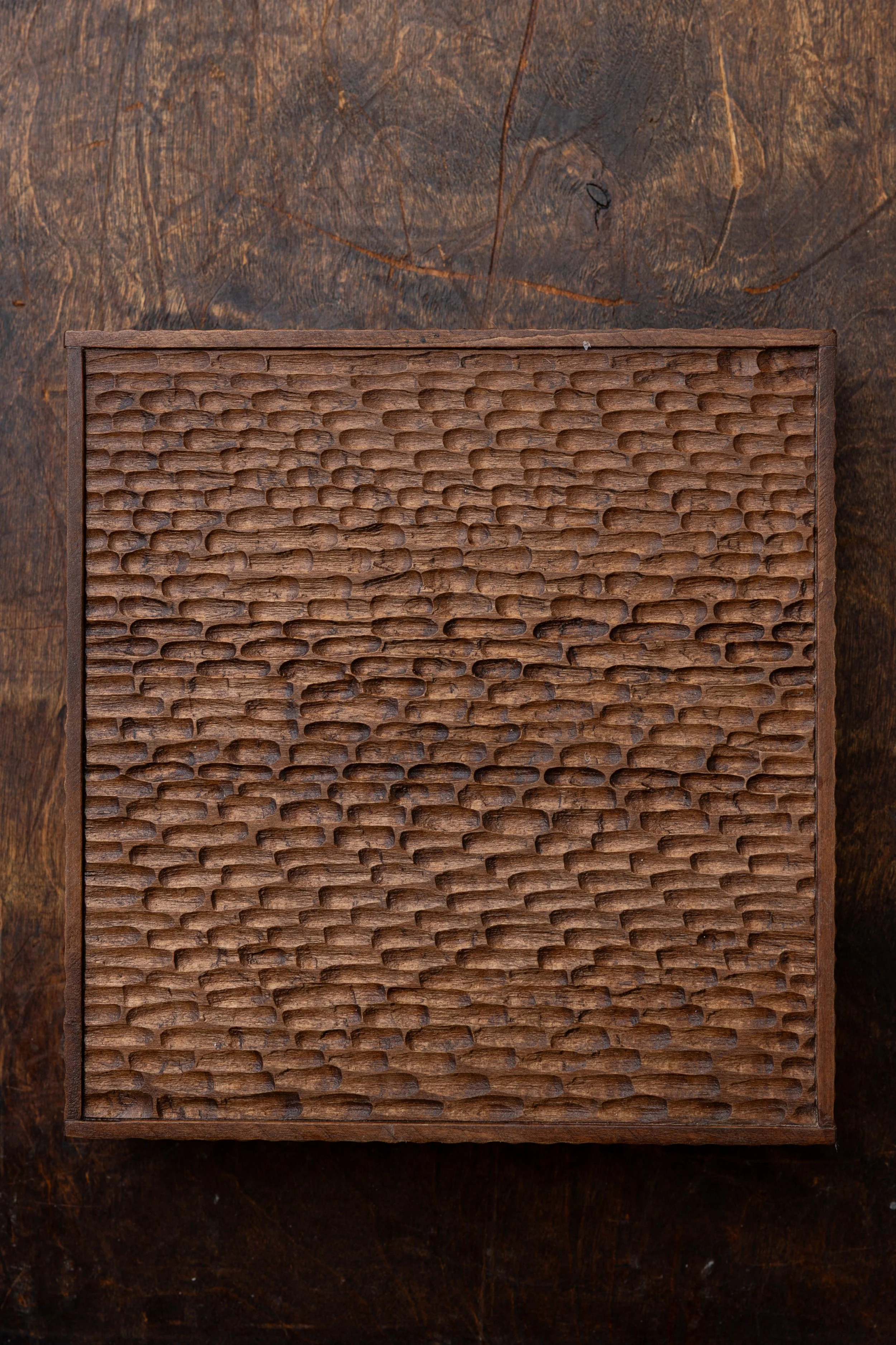 Wooden elevated tray