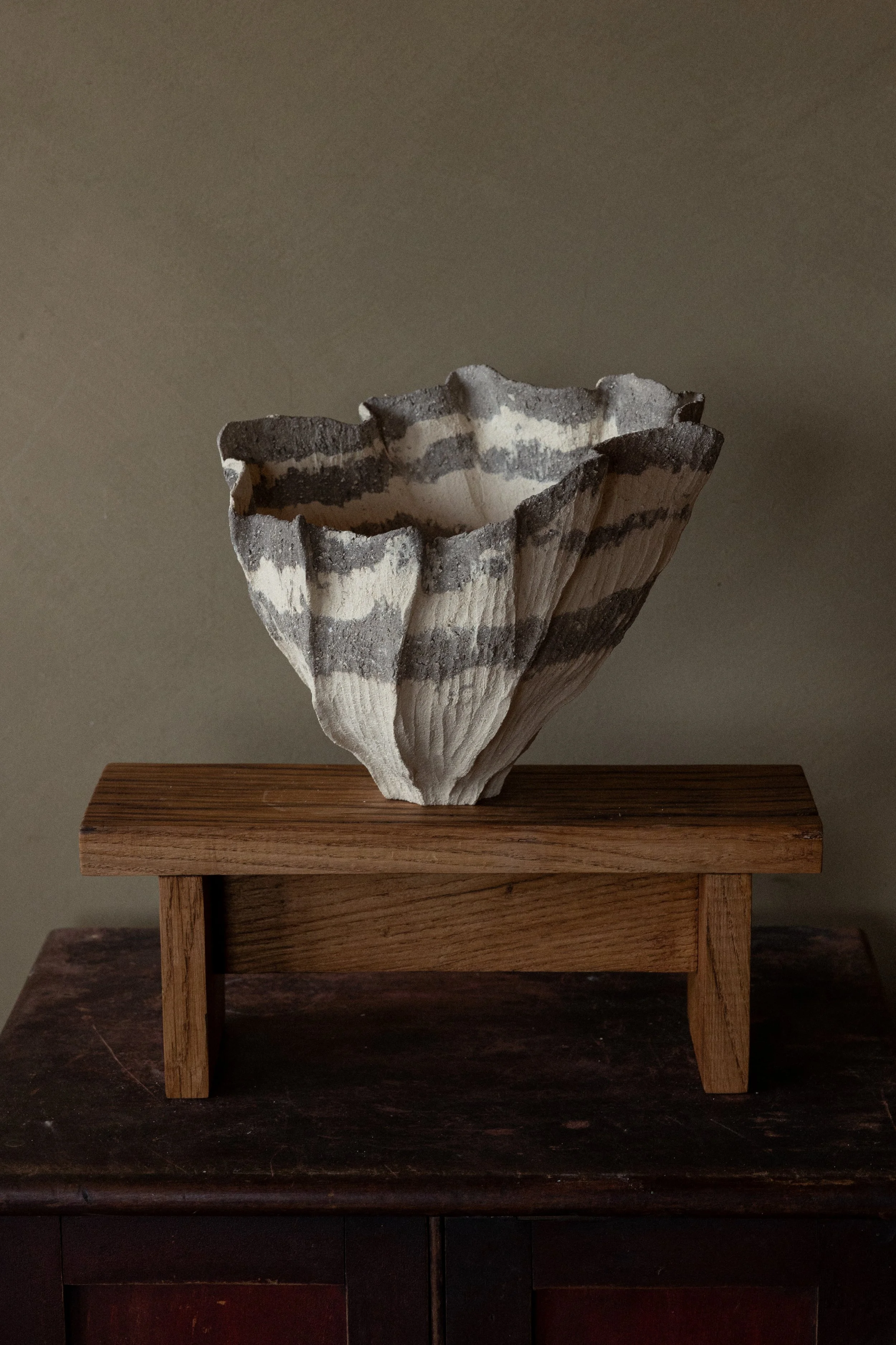 Sculptural vase