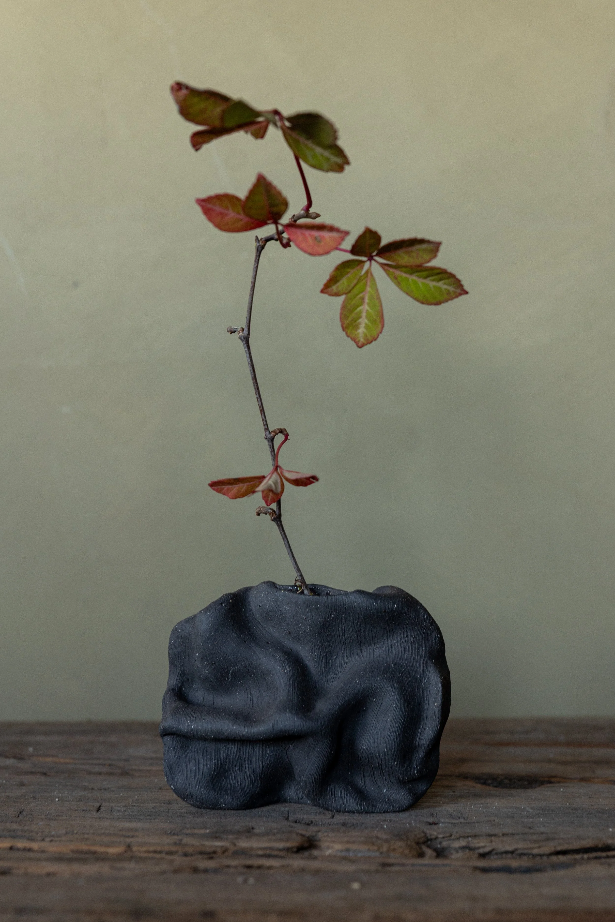 Small sculptural vase