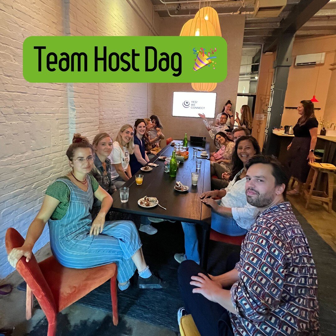 Wij doen elk event weer ons best om nieuwe werknemers met een verbonden gevoel naar huis te laten gaan. Dat kunnen we niet zonder onze Team Hosts, en daarom hadden we vorige week een Team Host ochtend. Zij zorgen ervoor dat de deelnemers zich gezien 