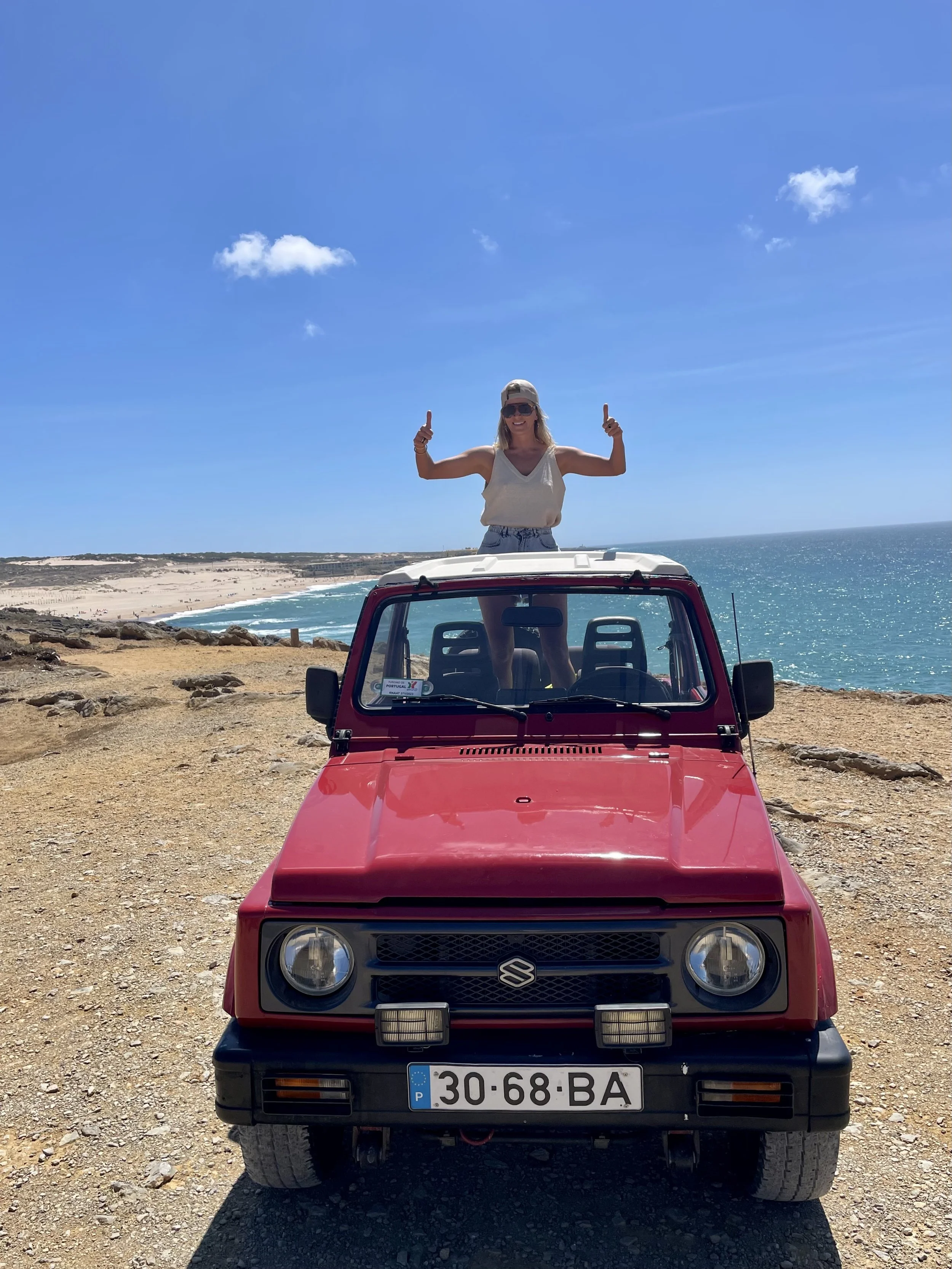 4x4 Tour Sintra and Cascais Atlantic coastline cliffs