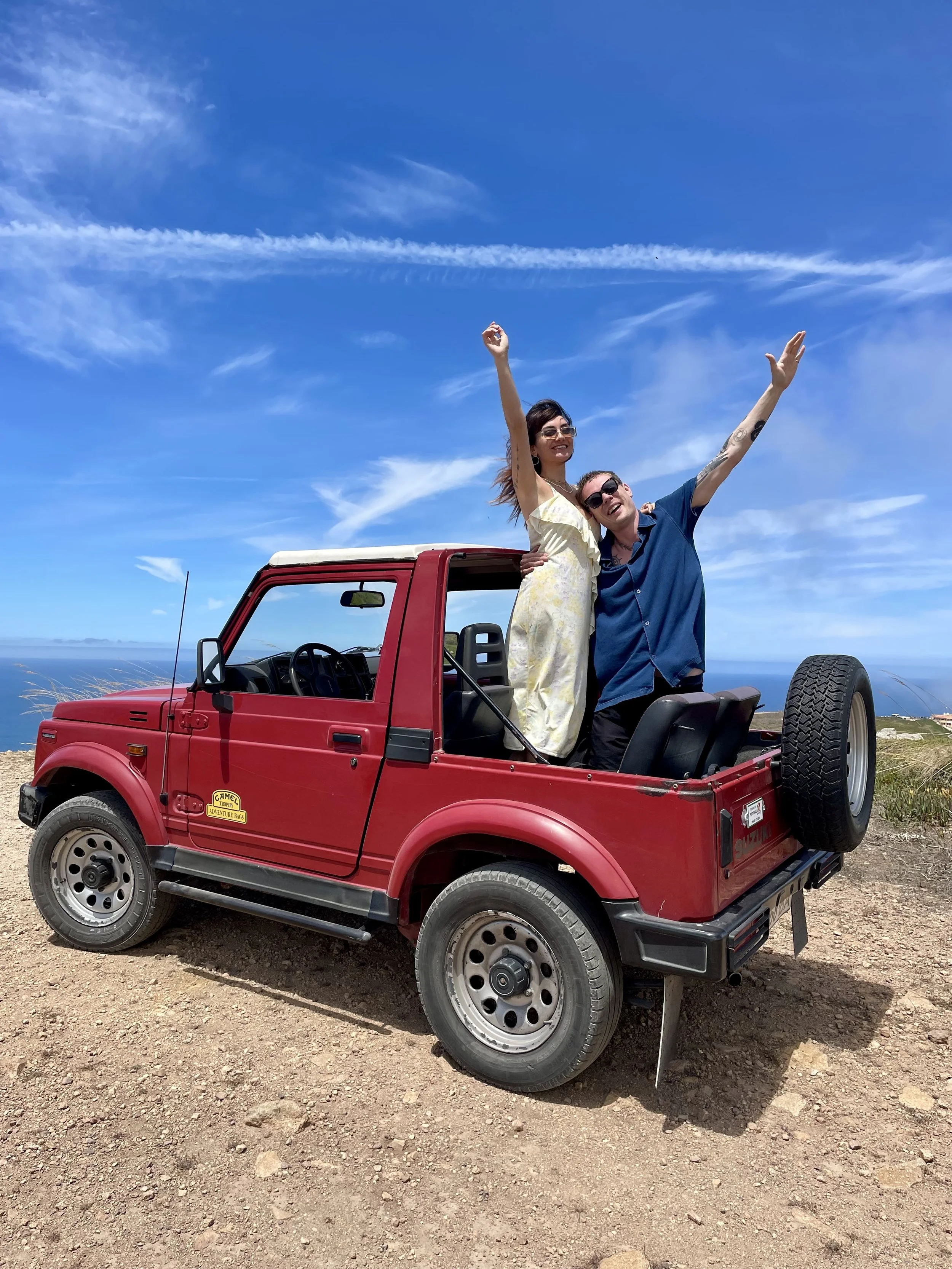 Private Tour Sintra 4x4 Suzuki Samurai in the mountains