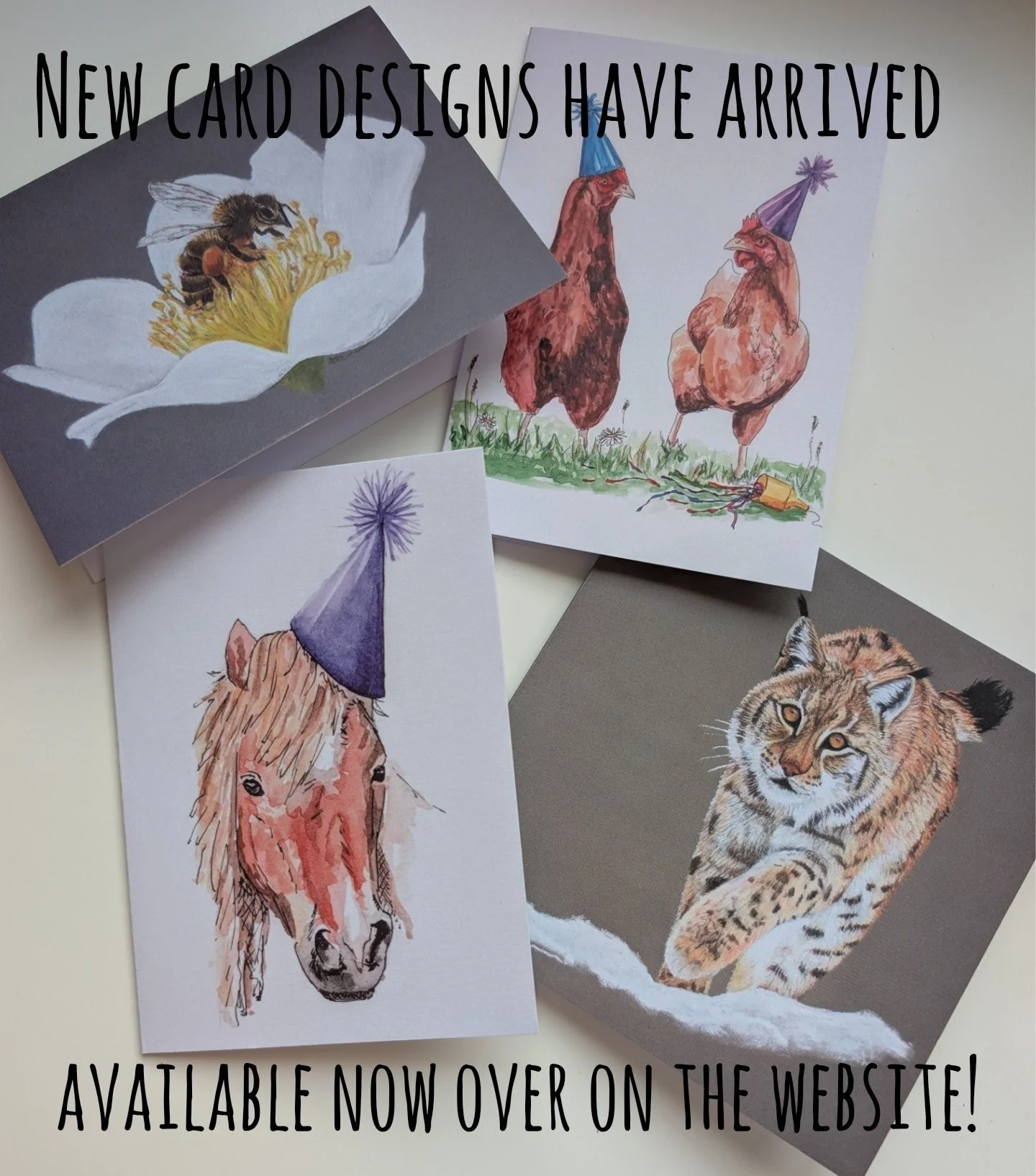 Knackered after a really busy weekend with work and a lovely day out at Tarland Show yesterday. 
I have managed to get organised with my new card delivery from last week though and the summer holiday offer is still on over in my shop!