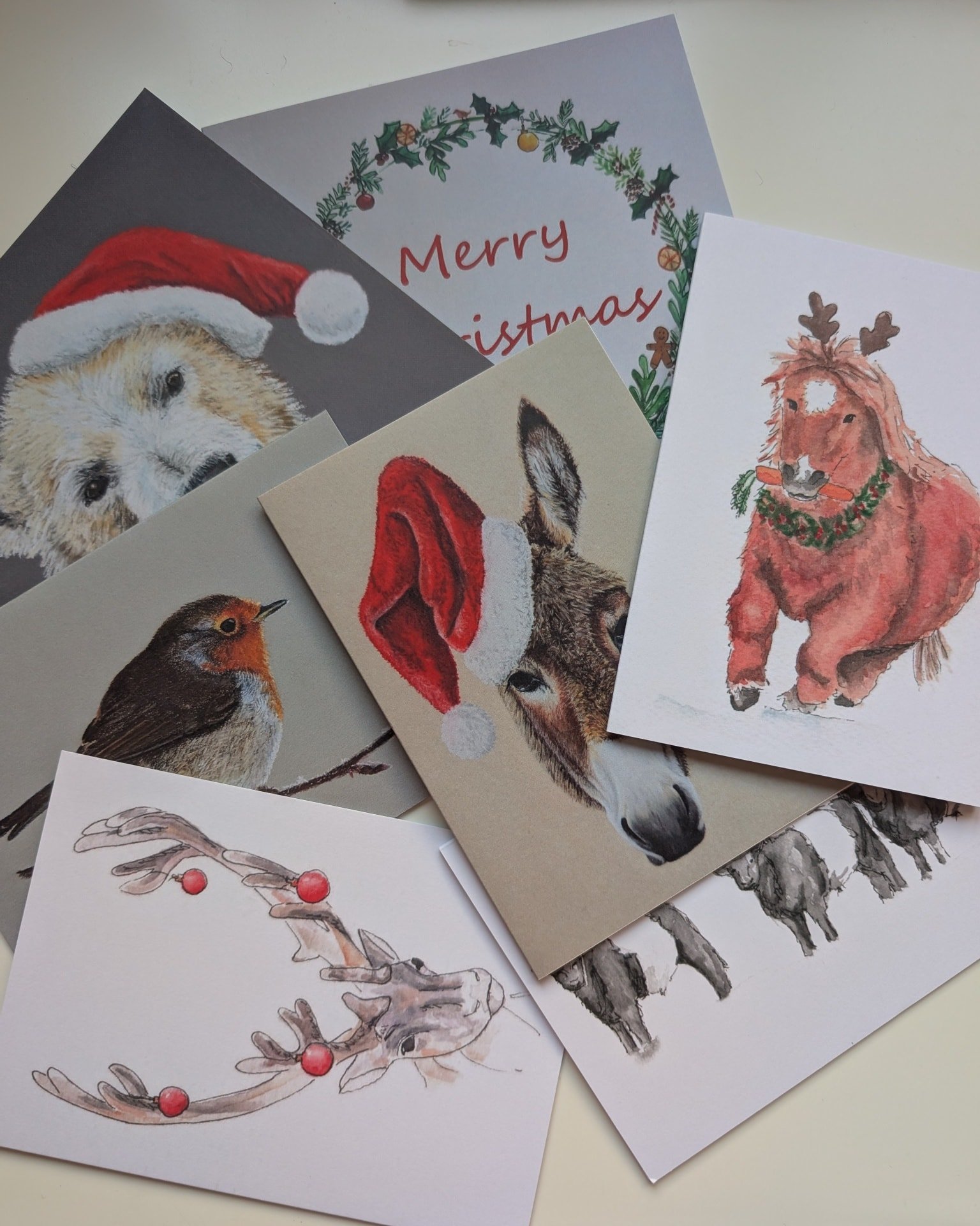 New week, new commission! 
I can't share any of my current commissions but I can share that I've added Christmas cards to the online shop so pop over and take a look. I do offer deals on bundles but haven't quite figured out the best way to do that o