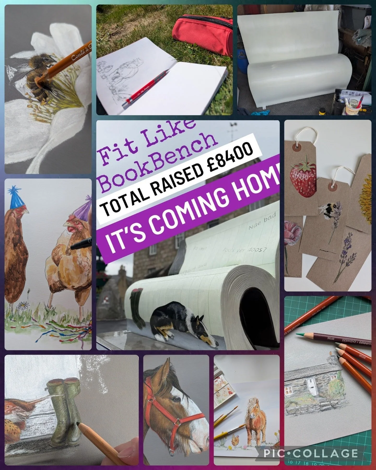 What a year! There have been so many times I've felt like I'm drowning in the amount I am trying to juggle, not felt productive and questioned if I'm making the right decisions but looking back over the last year I think I need to cut myself some sla