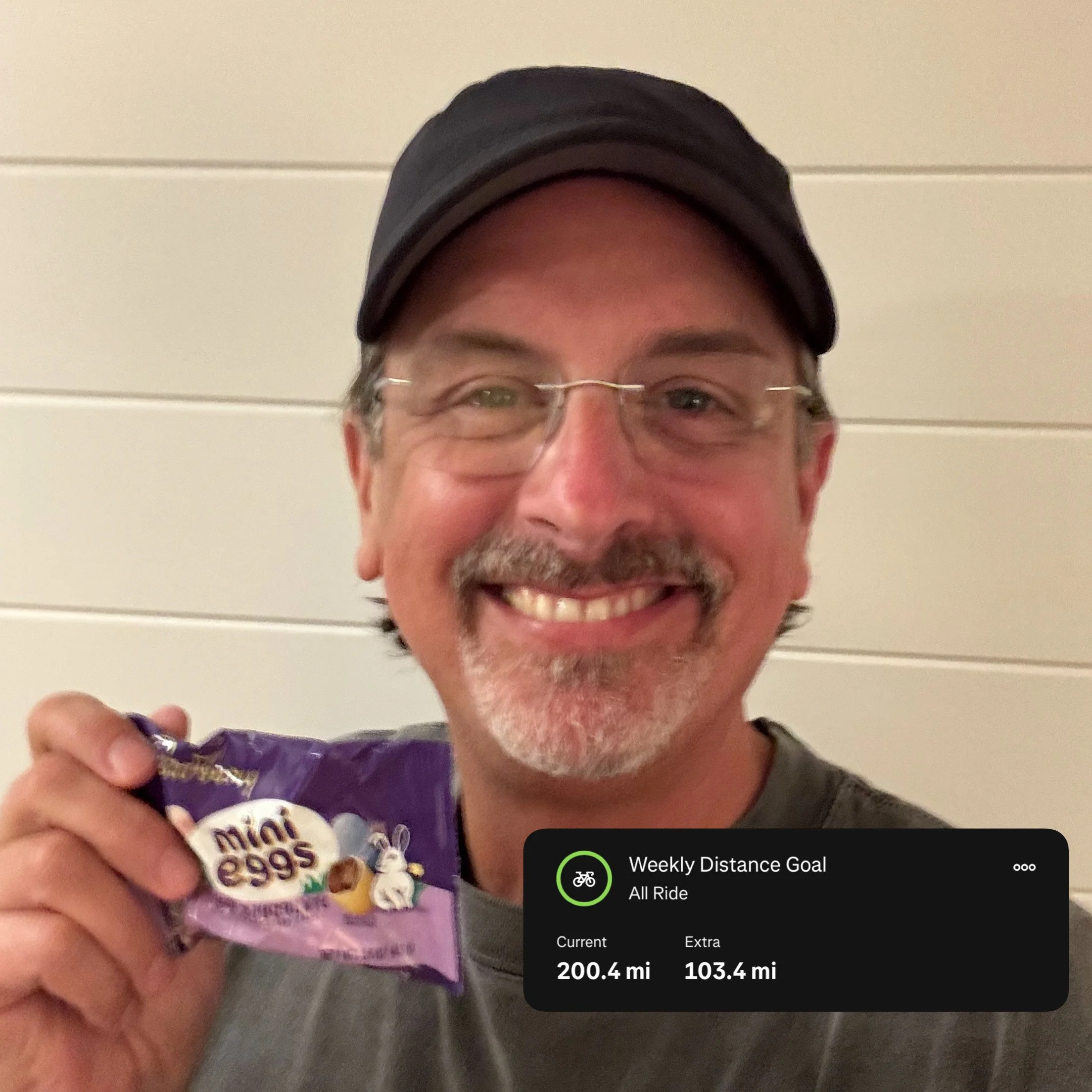 A 200-Mile Goal Fueled by Cadbury Eggs