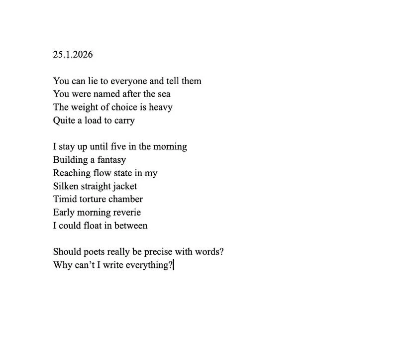 Some things I wrote recently 

I&rsquo;m grateful today for facing an abyss of loneliness with grace and a creative practice that keeps me sane