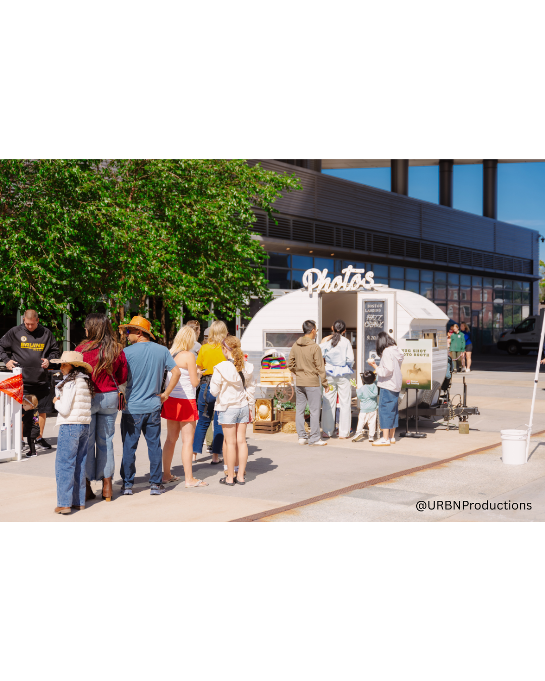 Wedding photo booth camper in Massachusetts