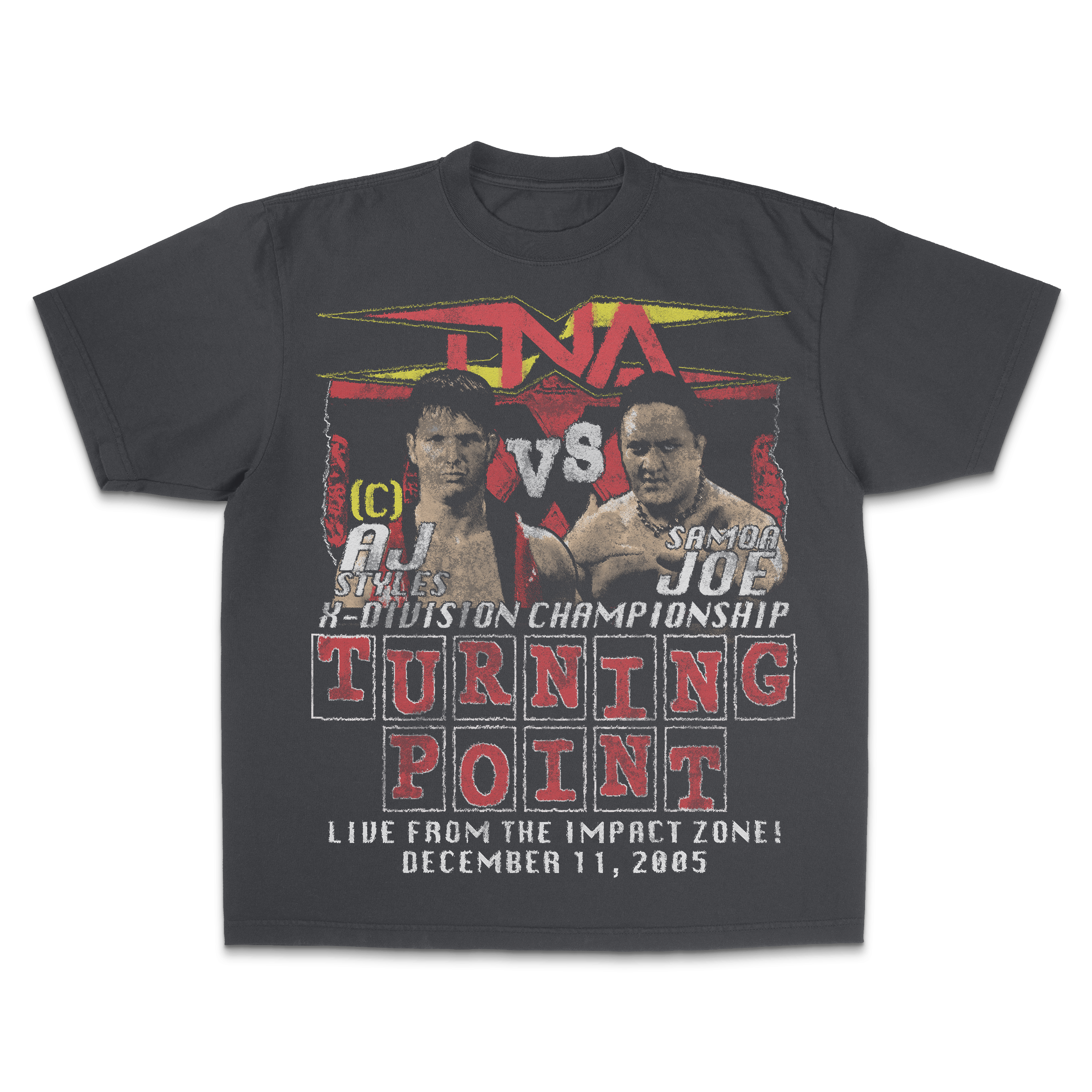 VTG TNA TURNING POINT 05 AJ VS JOE TEE