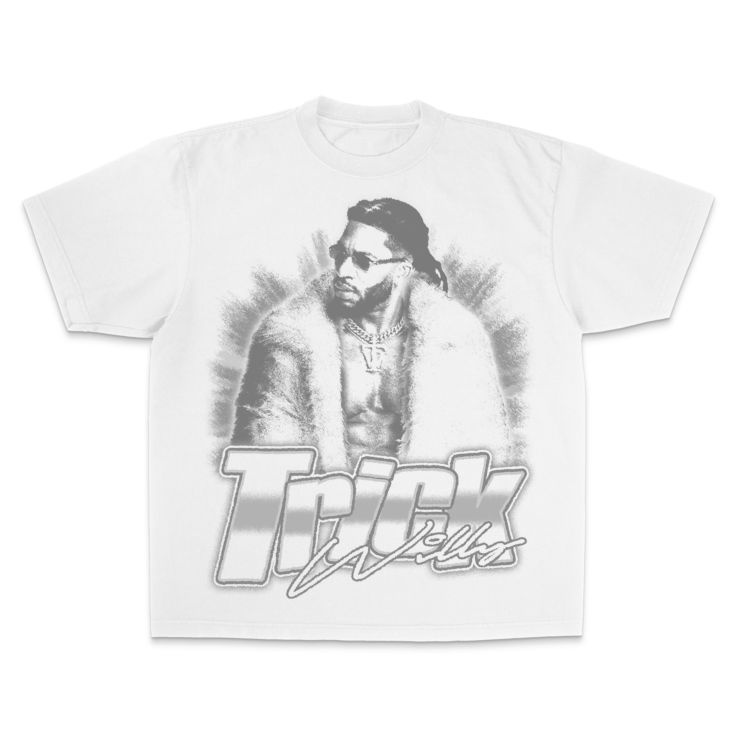 TRICK WILLIAMS ALL WHITE TEE