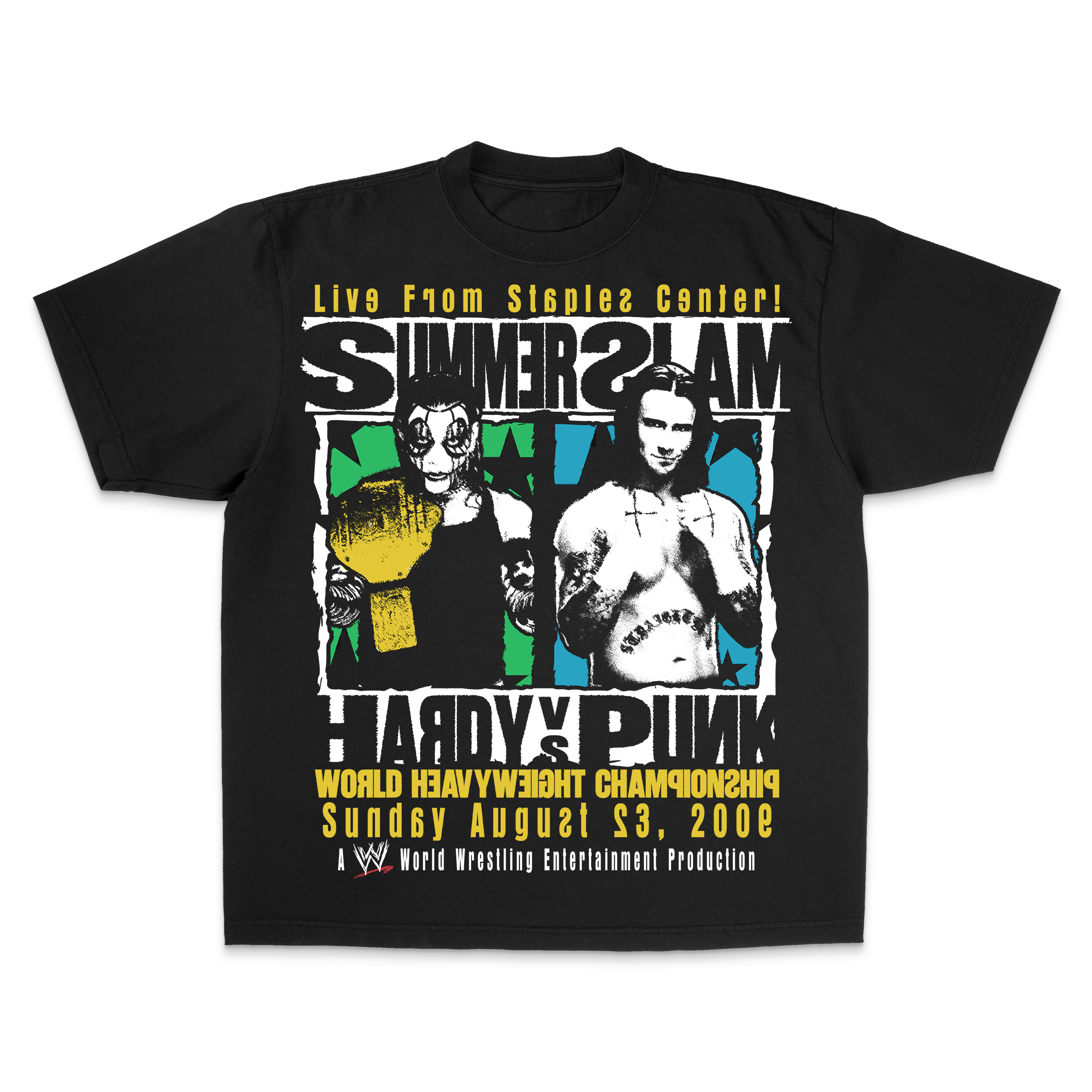 SUMMER SLAM 2009 HARDY VS PUNK TEE