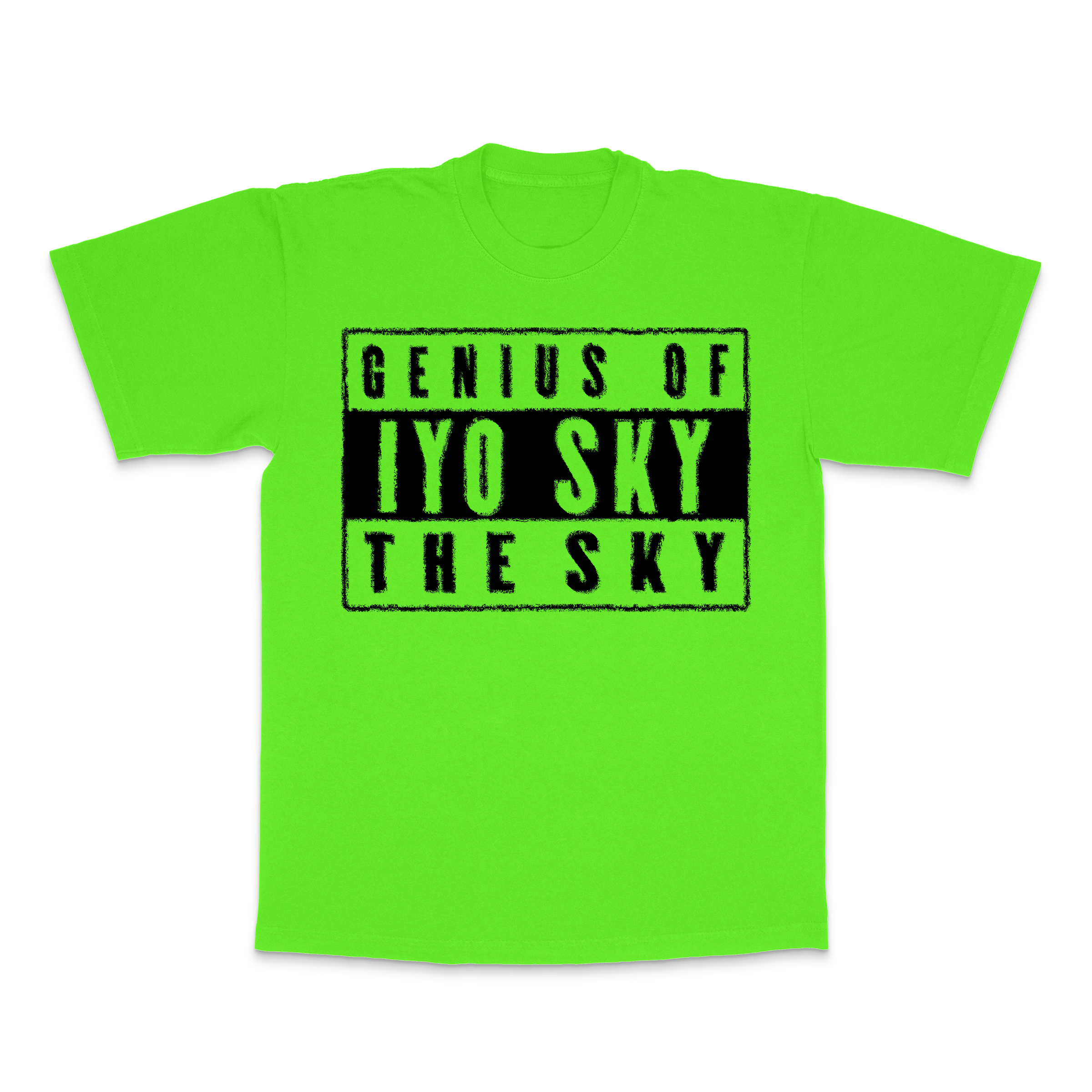 SKY LIT V2 TEE NEON GREEN *LA APPAREL*