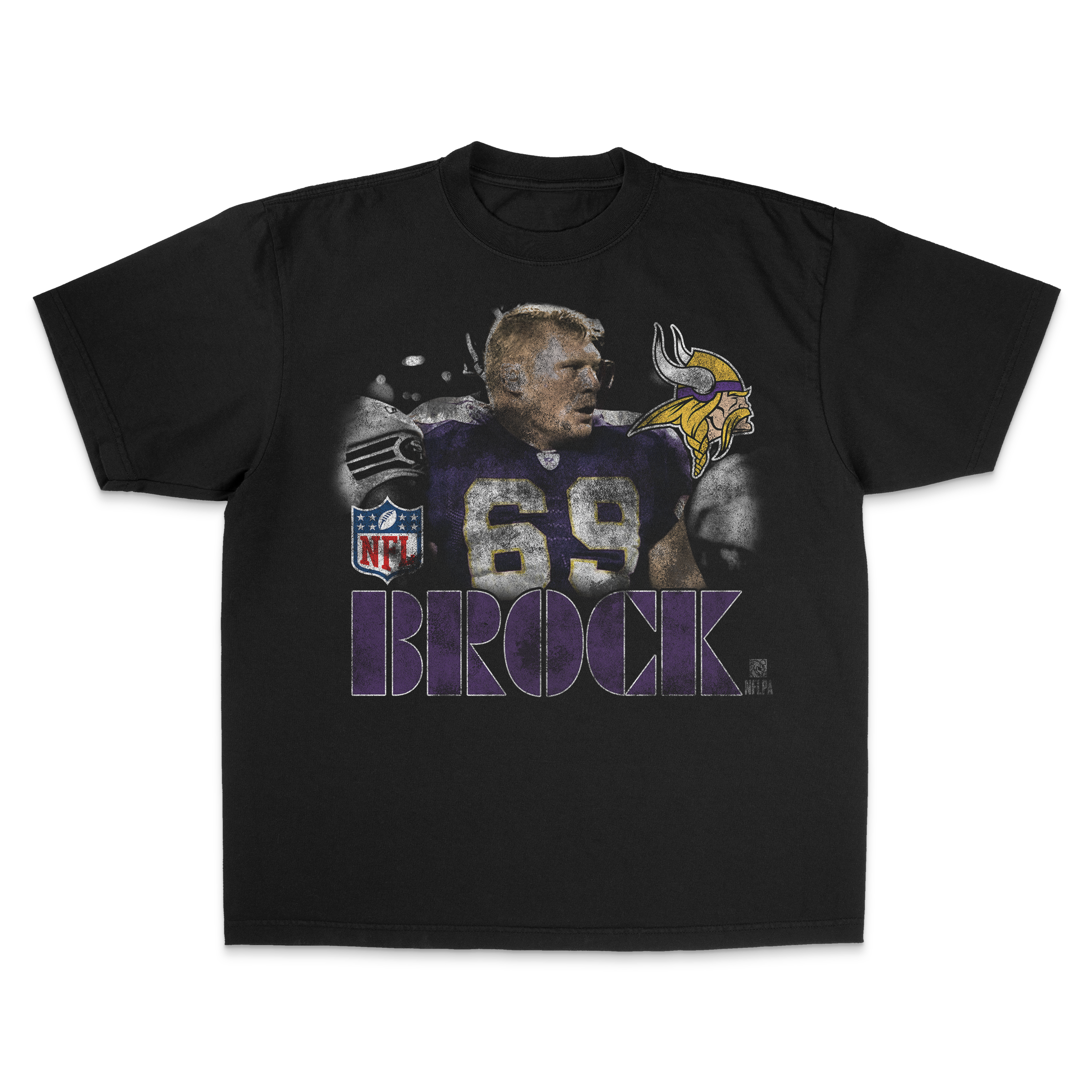 VTG BROCK LESNAR VIKINGS TEE