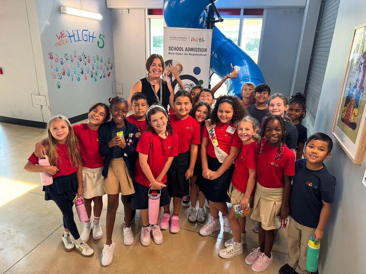 ππ Birthday celebrations at school just got even more exciting! This week, our birthday stars took a ride down Big Blue π’π — our school’s slide — to make their special day unforgettable. Smiles, laughter, and birthday cheers fil