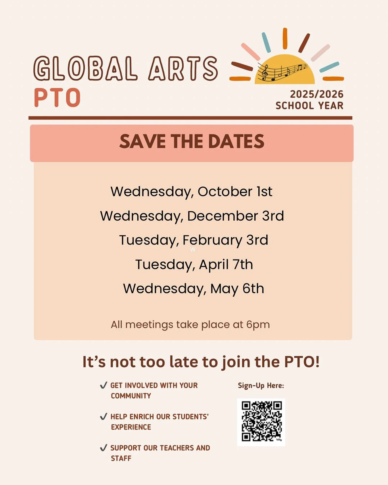 Join our PTO!