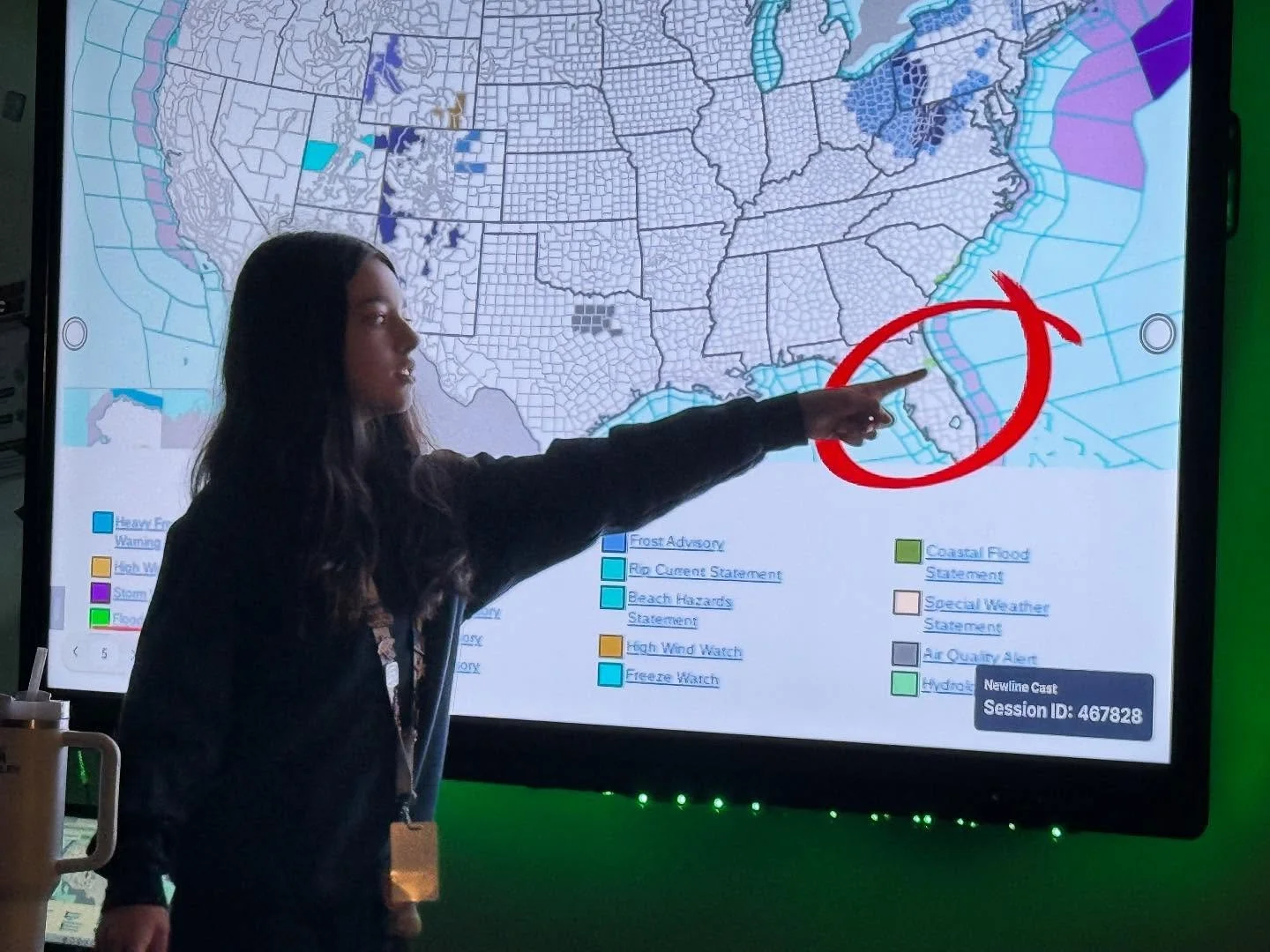 Our 6th-graders became meteorologists this week! Students used real data to predict the weather and explain the science behind it. #globalarts #science
