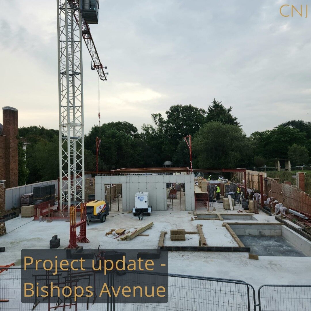 Our Bishops Avenue project has made some fantastic progress. The basement structure is near enough complete and we're moving onwards and upwards!

#cnjconstructionconsultants #quantitysurveying #surreybuilders #construction #basement #groundworks #co