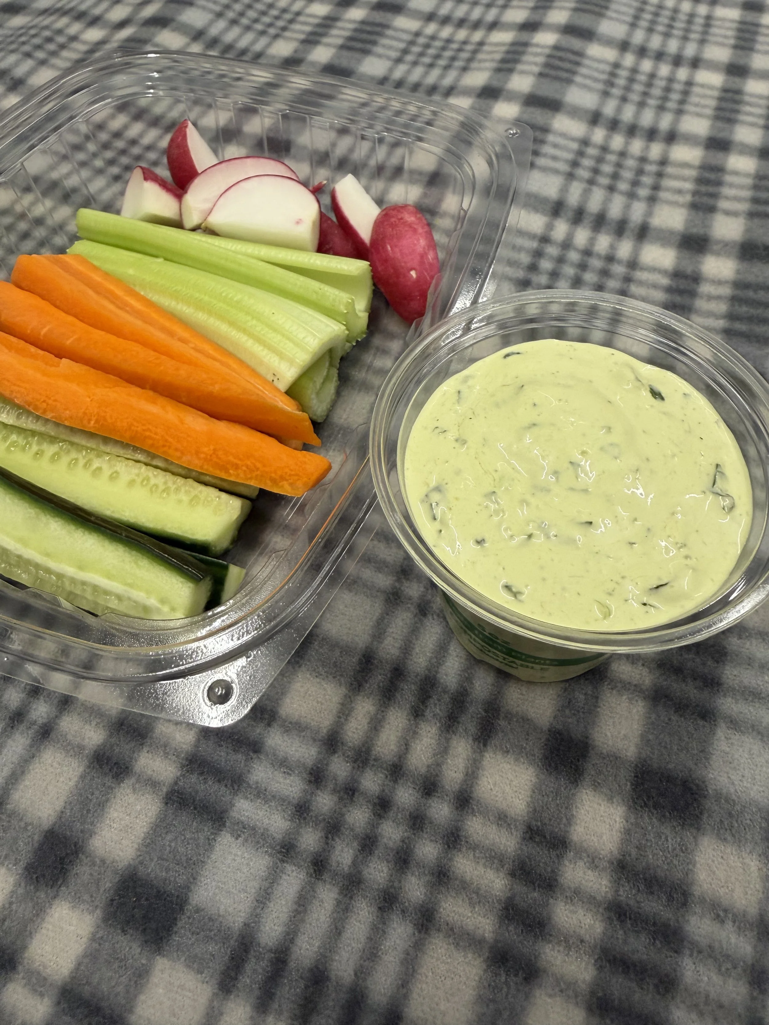 Nettle Greed Goddess & Vegetable Crudité