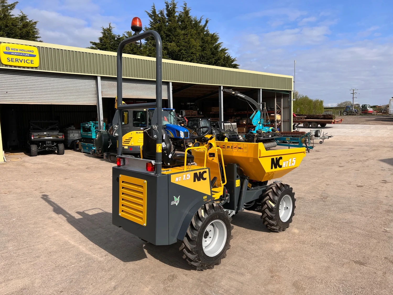 NC 1.5 HT Site Dumper dumper for sale in Walterston, Llancarfan, Barry, Vale of Glamorgan — photo 8