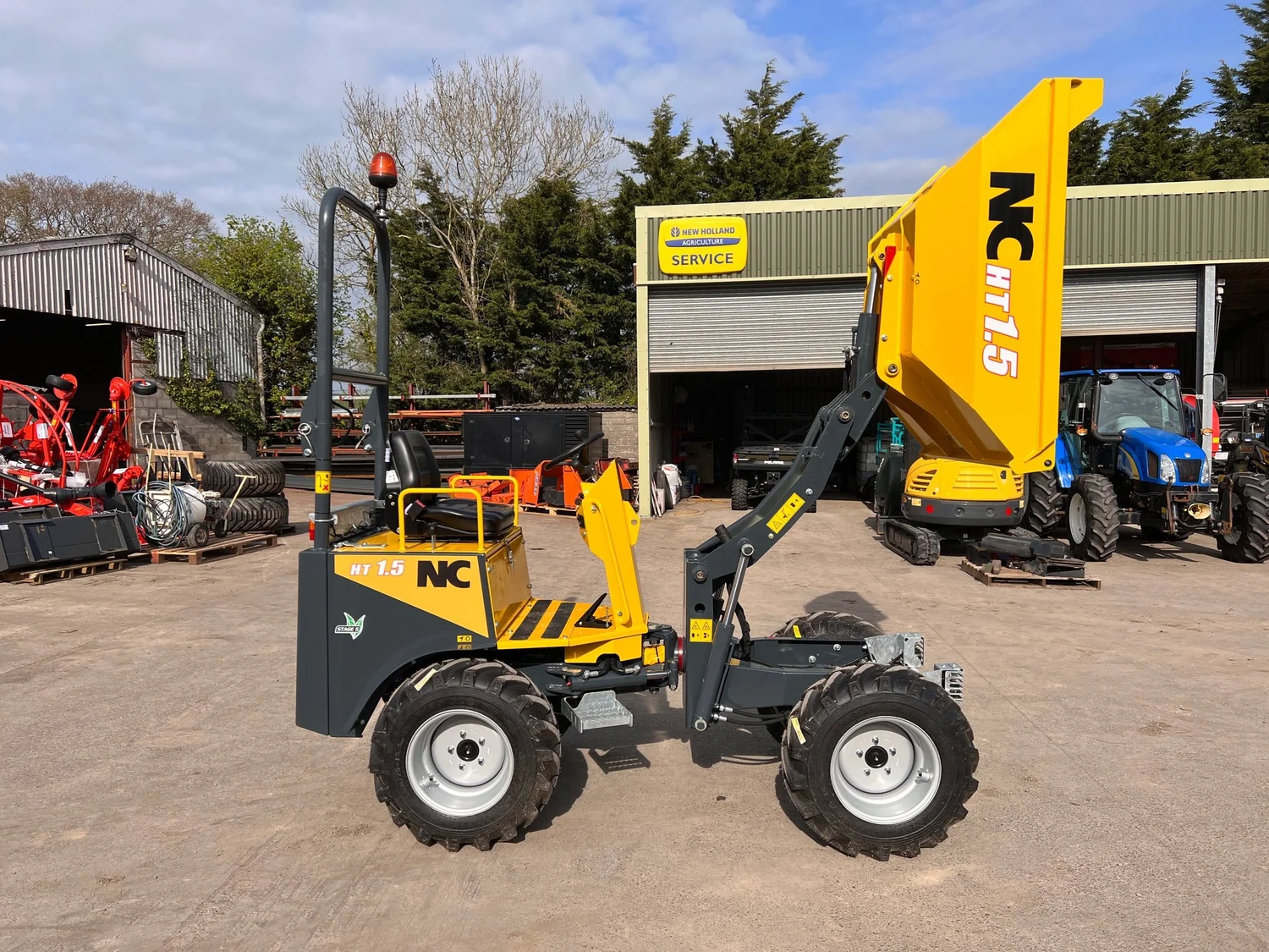 NC 1.5 HT Site Dumper dumper for sale in Walterston, Llancarfan, Barry, Vale of Glamorgan — photo 10