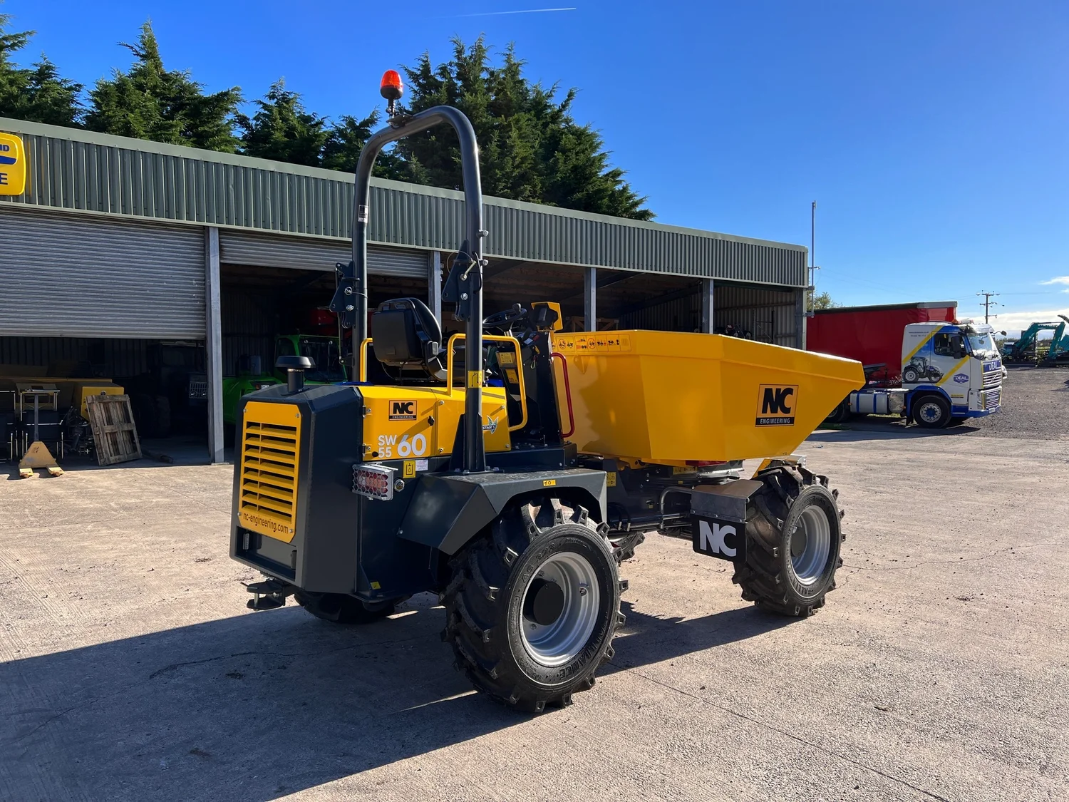 NC 6.0 Power Swivel dumper for sale in Walterston, Llancarfan, Barry, Vale of Glamorgan — photo 6
