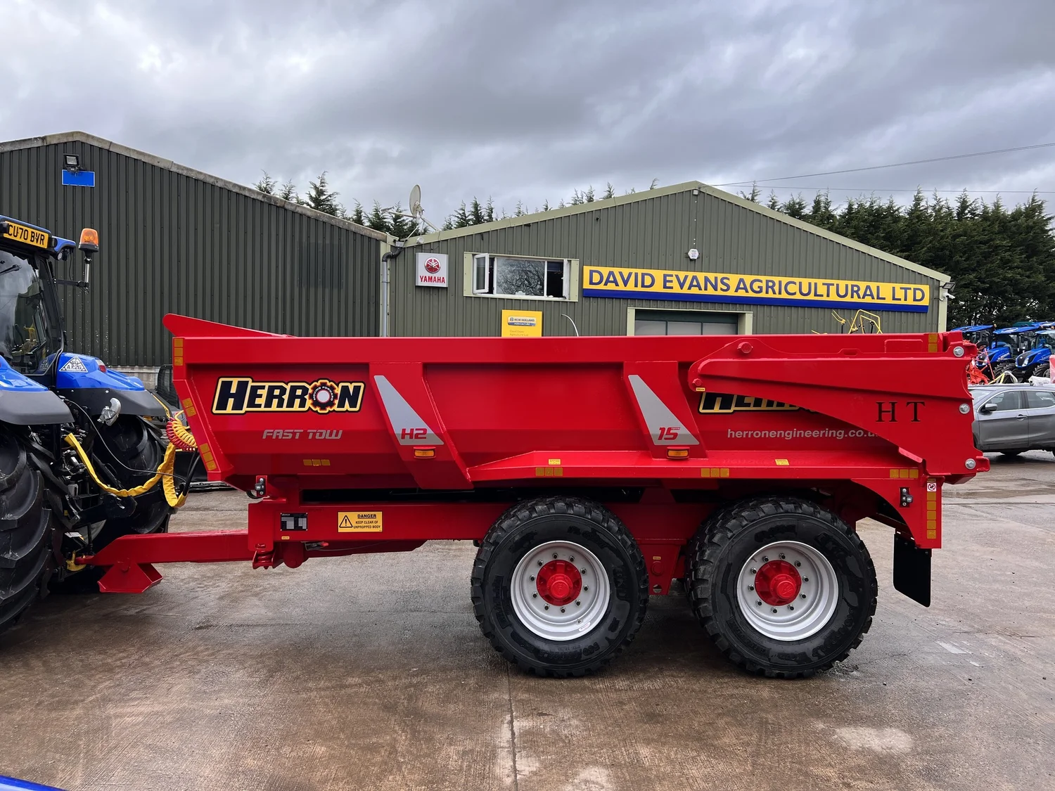Herron H2 Dump Trailer trailer for sale in Walterston, Llancarfan, Barry, Vale of Glamorgan — photo 2
