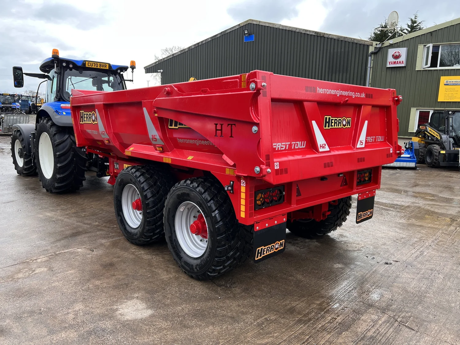 Herron H2 Dump Trailer trailer for sale in Walterston, Llancarfan, Barry, Vale of Glamorgan — photo 3