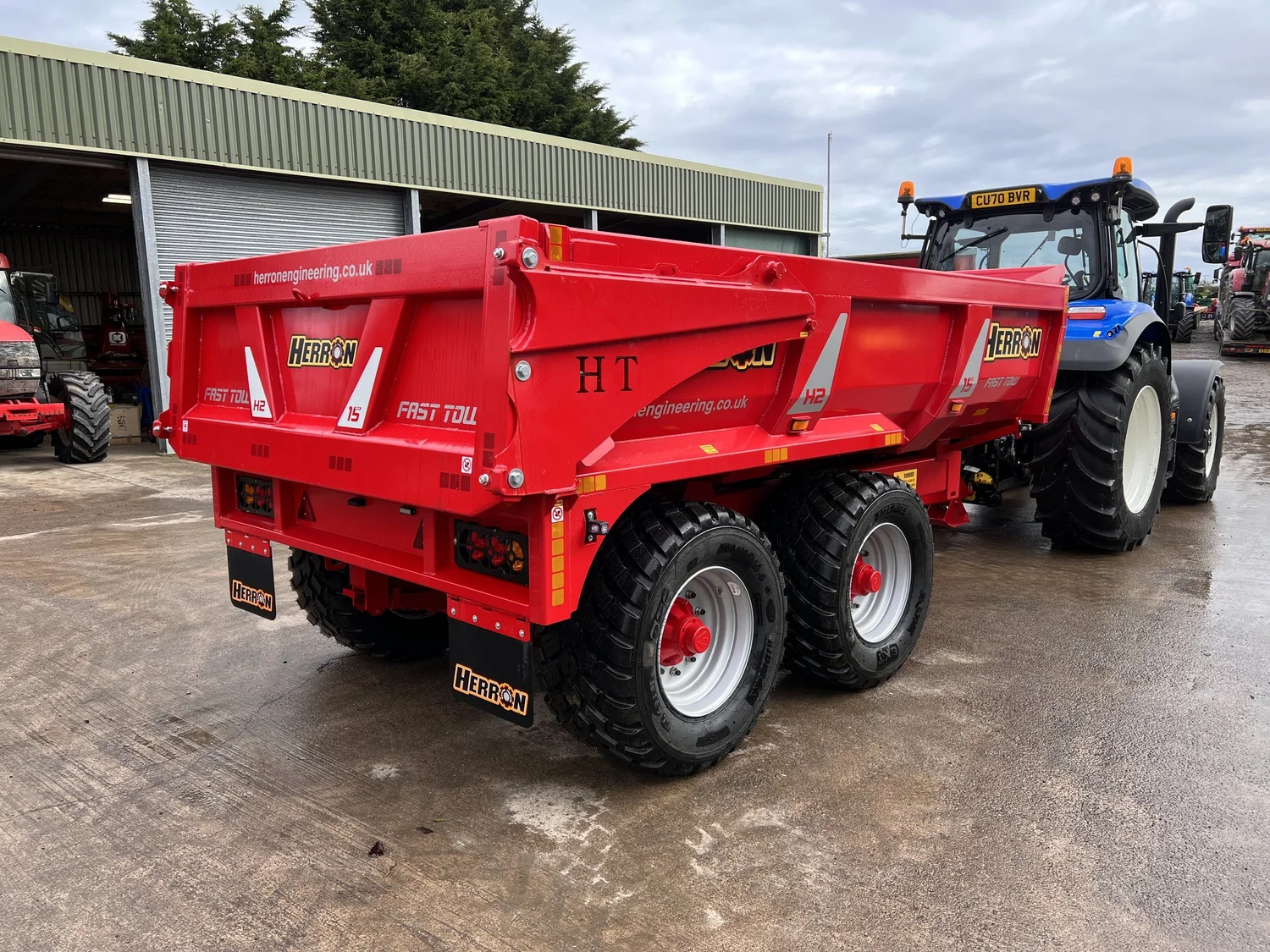 Herron H2 Dump Trailer trailer for sale in Walterston, Llancarfan, Barry, Vale of Glamorgan — photo 5